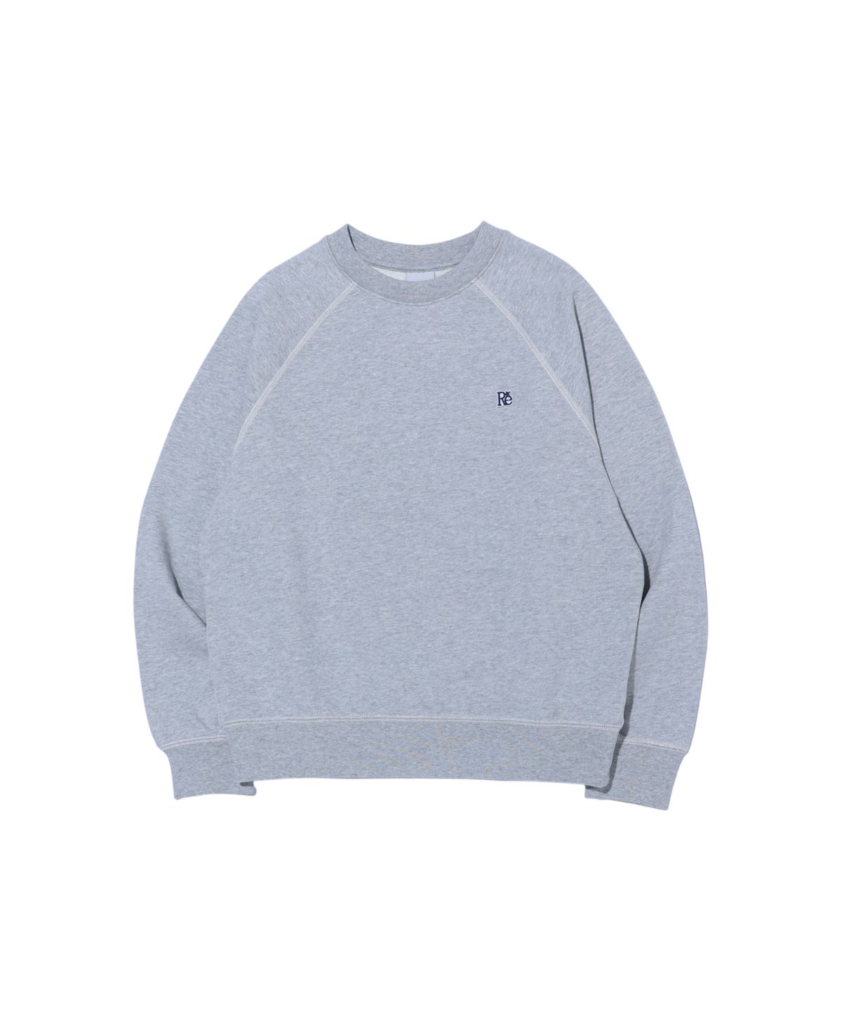 유니버스 가먼트(UNIVERSE GARMENT) 데일리 오버핏 맨투맨_MELANGE GREY