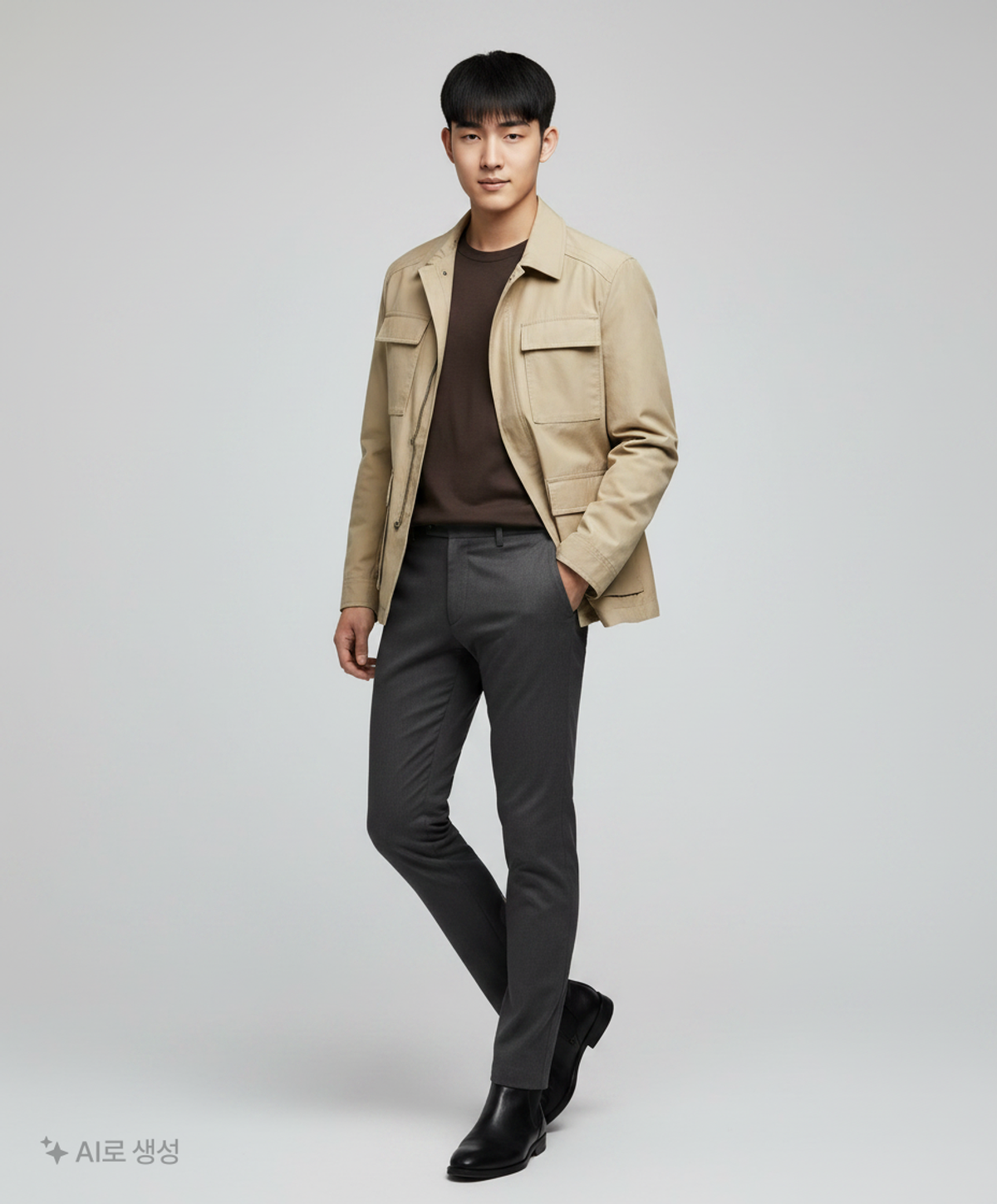 자라(ZARA) 사파리/헌팅 재킷 L