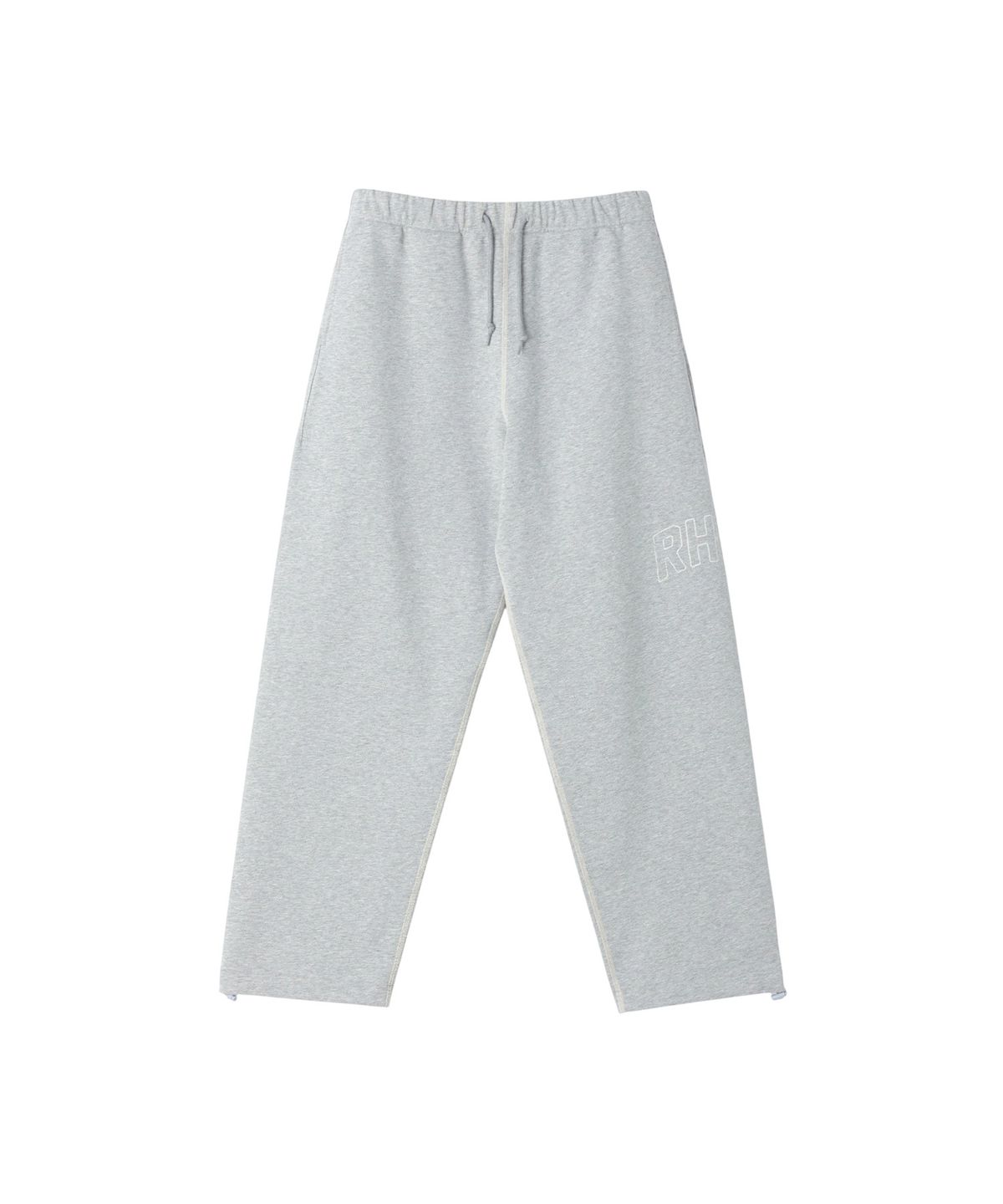 유니버스 가먼트(UNIVERSE GARMENT) 데일리 와이드 스웨트 팬츠_MELANGE GREY