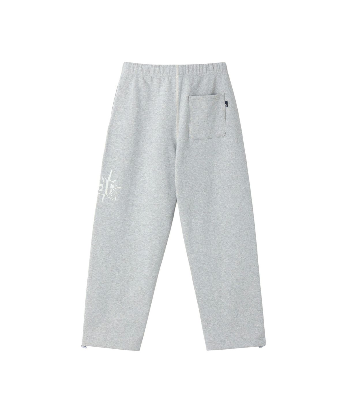 유니버스 가먼트(UNIVERSE GARMENT) 데일리 와이드 스웨트 팬츠_MELANGE GREY