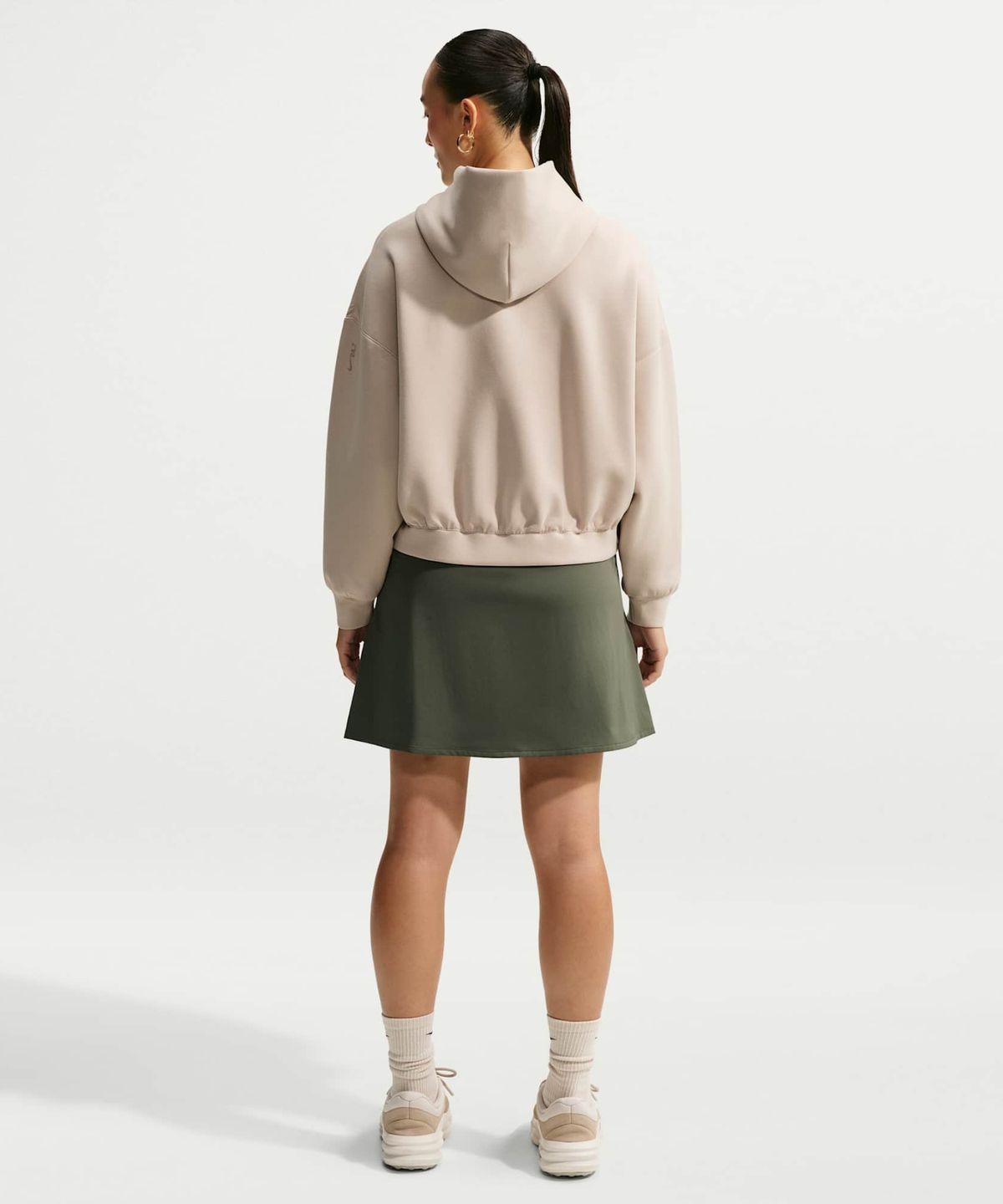 나이키(NIKE) 24.7 임파서블리소프트 풀오버 후디 W - 크림 II:세일:칼리지 그레이 / IR1930-236