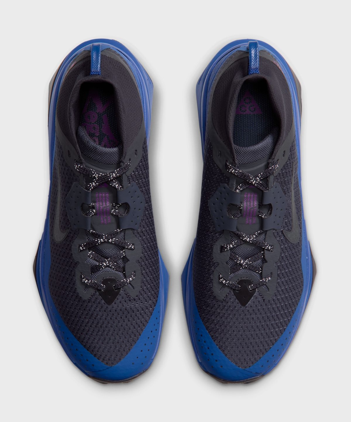나이키(NIKE) ACG 제가마 트레일 GORE-TEX M - 그리드아이언:하이퍼 로얄:비비드 퍼플:블랙 / IO7932-004