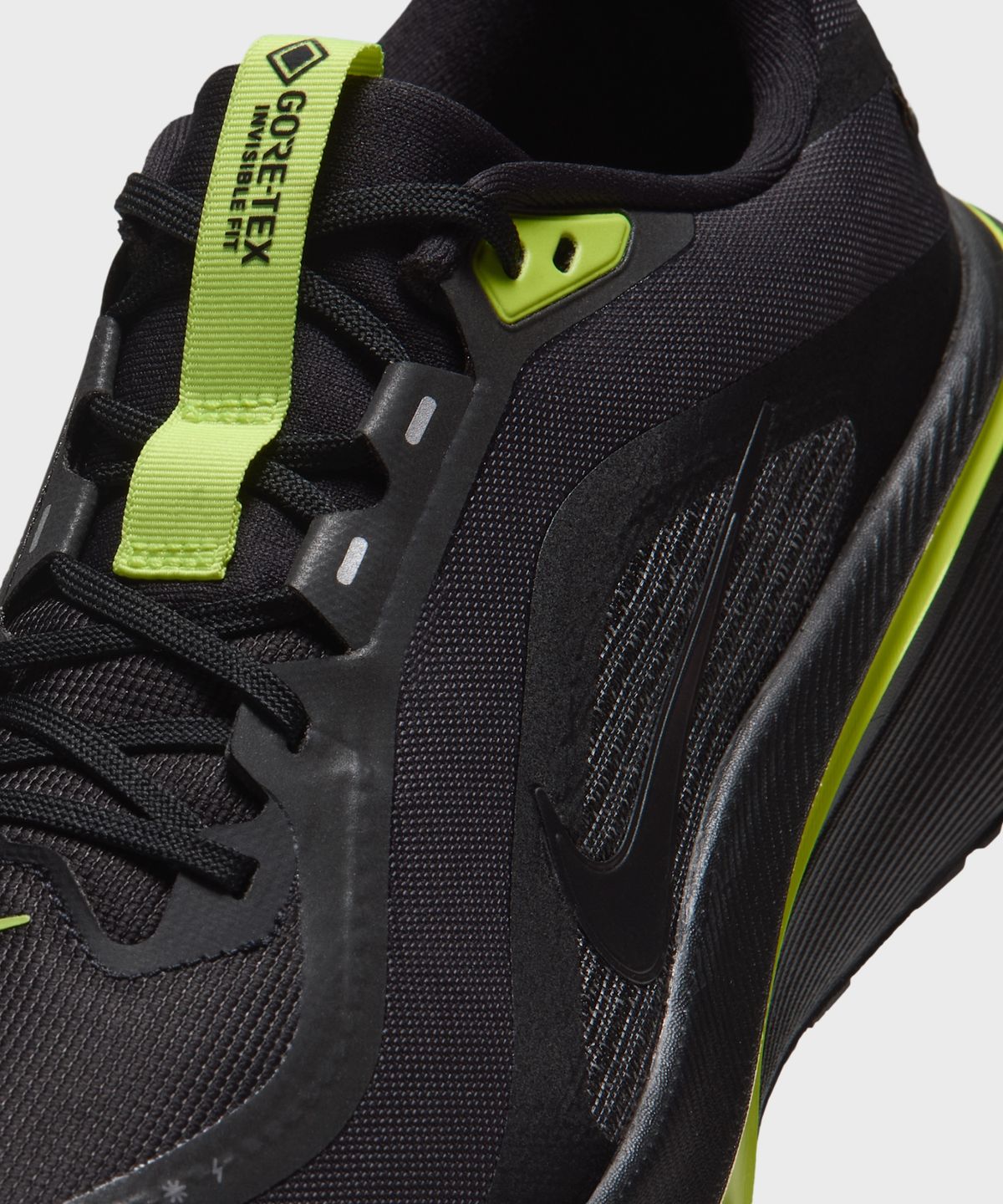 나이키(NIKE) 페가수스 42 GORE-TEX M - 블랙:레몬 베넘:메탈릭 다크 그레이 / IQ0450-001