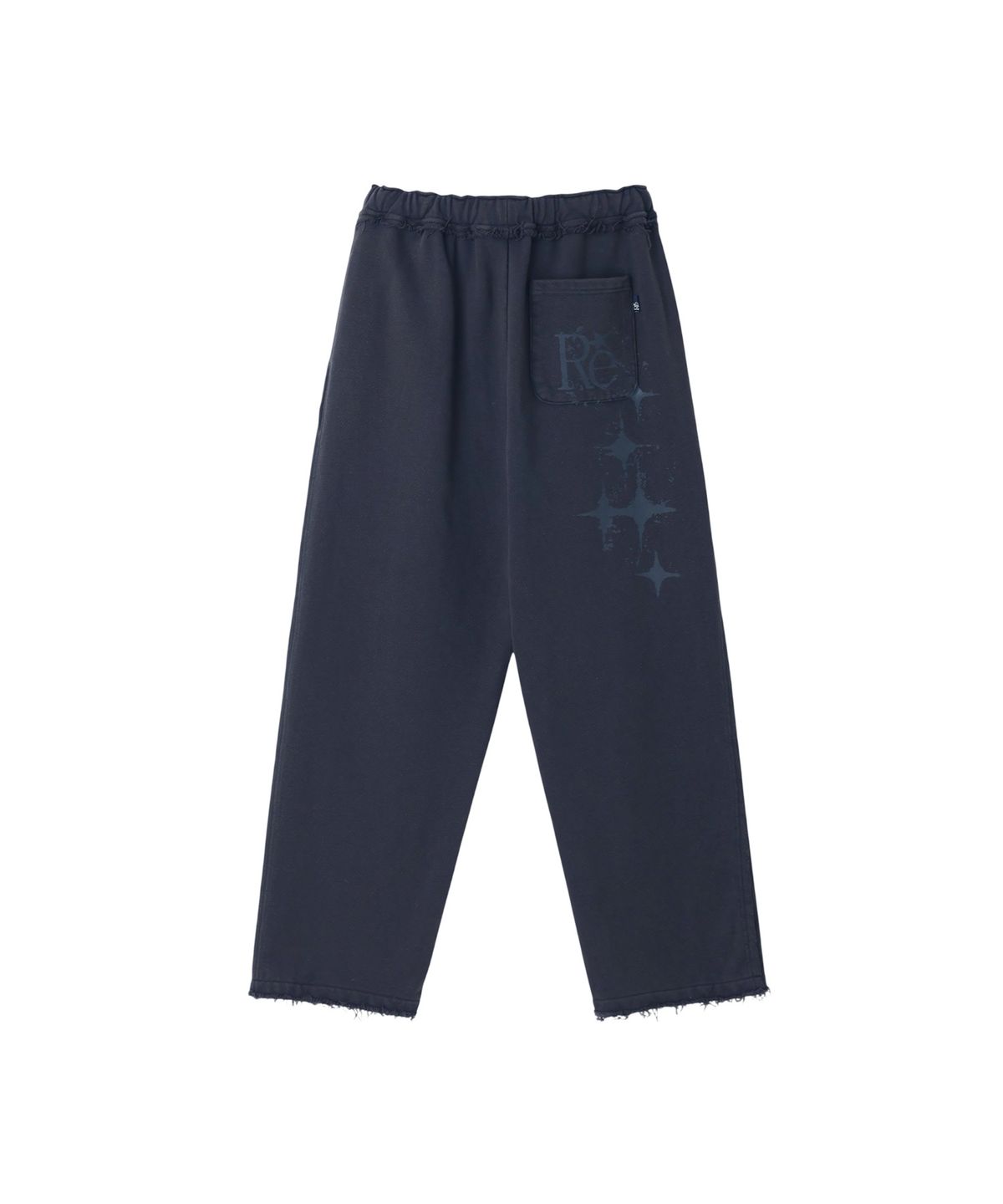유니버스 가먼트(UNIVERSE GARMENT) 빈티지 와이드 스웨트 팬츠_CHARCOAL