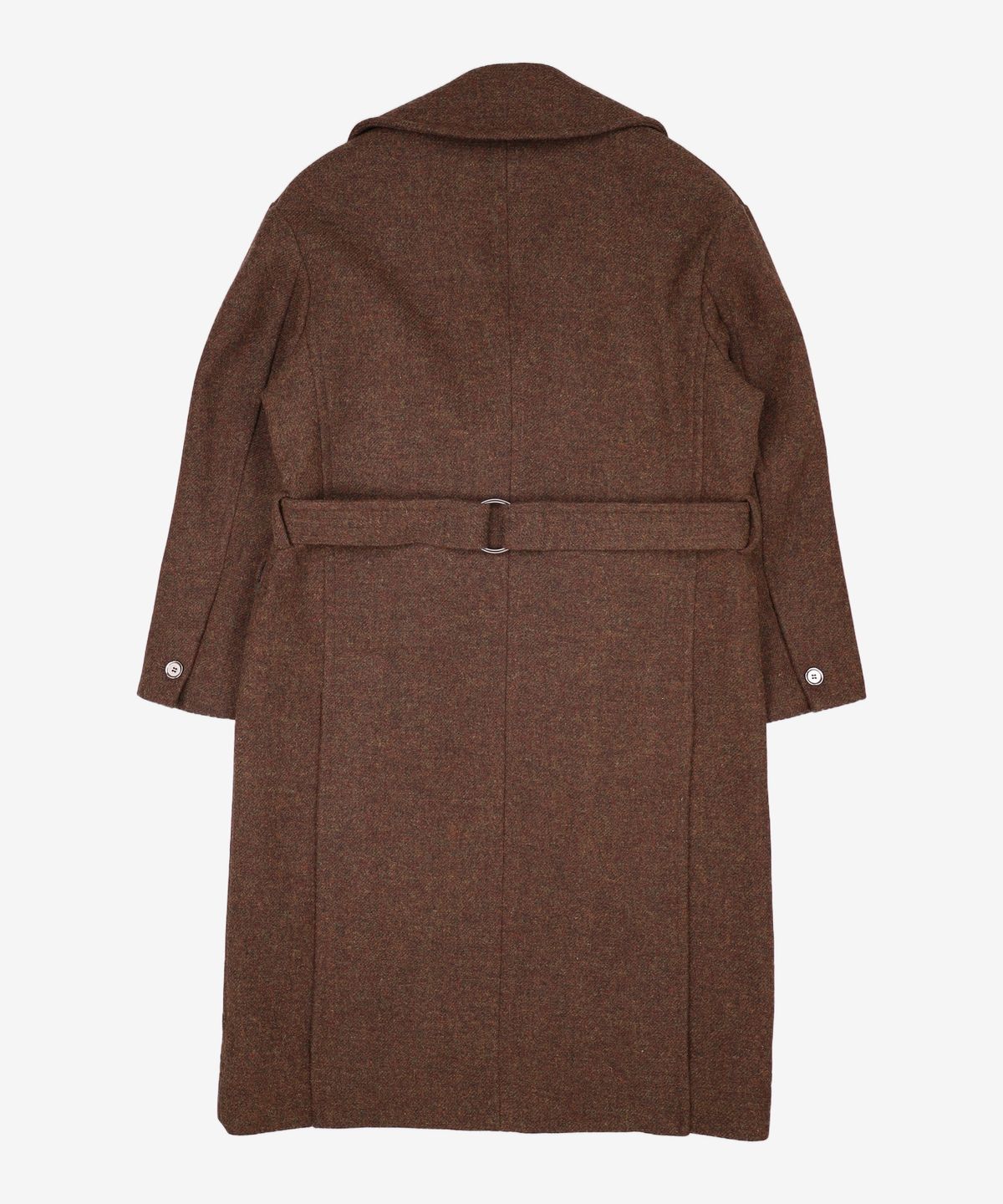 메종미네드(MAISON MINED) BLEND BROWN HALF DOUBLE COAT S