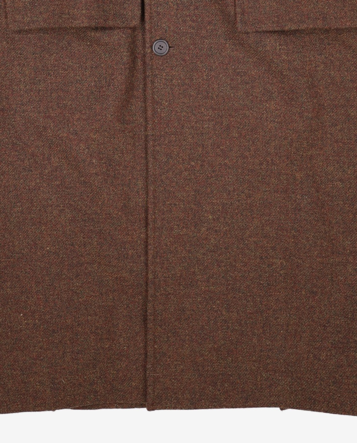 메종미네드(MAISON MINED) BLEND BROWN HALF DOUBLE COAT S