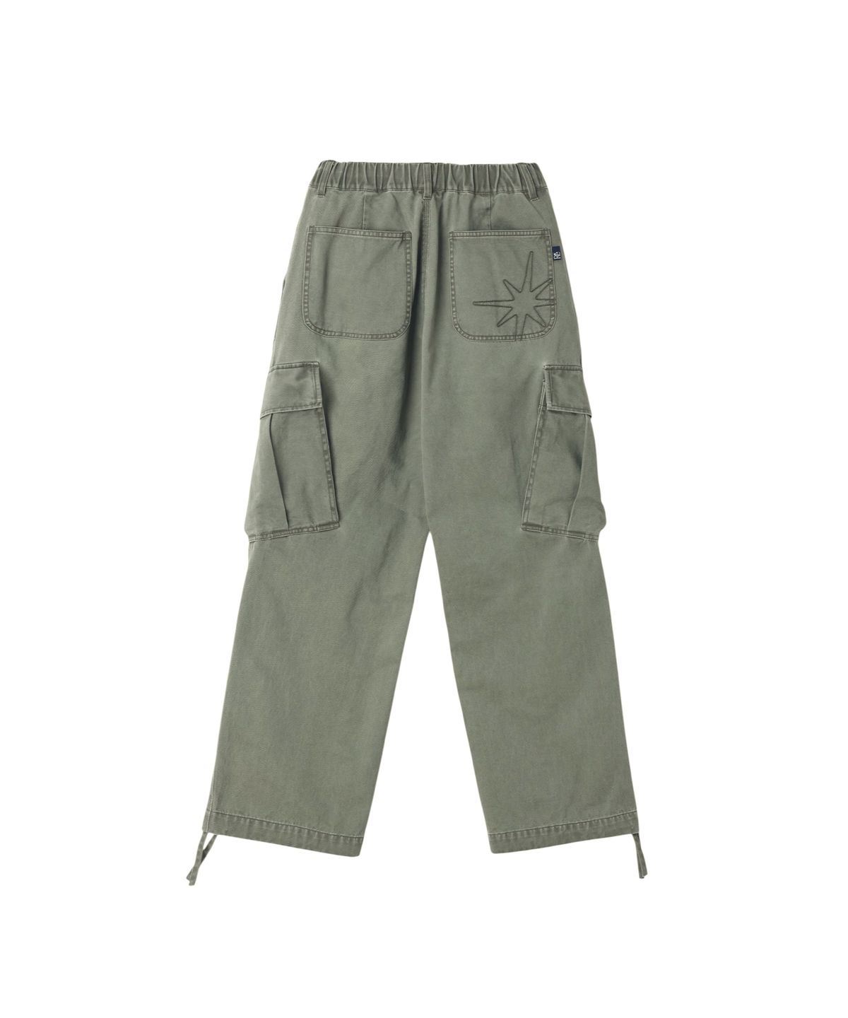 유니버스 가먼트(UNIVERSE GARMENT) 워시드 와이드 카고 팬츠_KHAKI