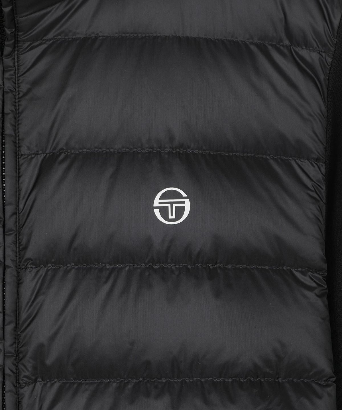 세르지오 타키니(SERGIO TACCHINI) M 스웨터 하이브리드 다운 (Black)