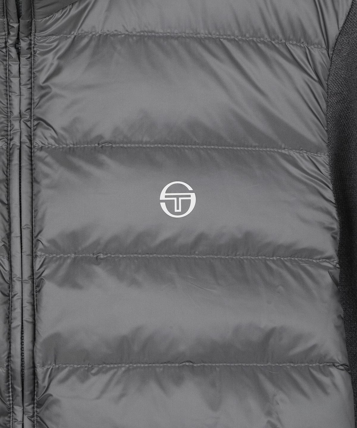 세르지오 타키니(SERGIO TACCHINI) M 스웨터 하이브리드 다운 (D.Grey)