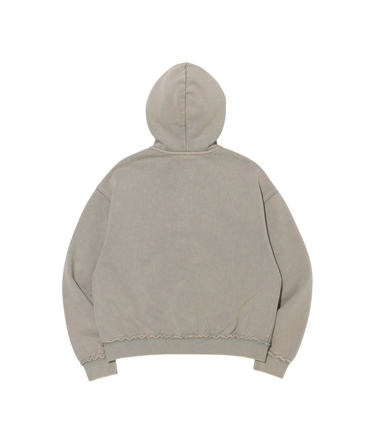 유니버스 가먼트(UNIVERSE GARMENT) 워시드 빈티지 후드 집업_GREY