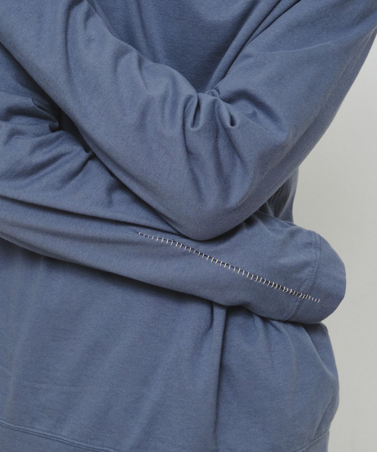 엔도어(ENDOOR) Finger Hole Stitch Long Sleeve (Steel Blue)