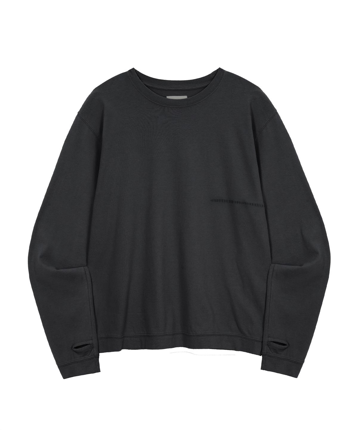 엔도어(ENDOOR) Finger Hole Stitch Long Sleeve (Dark Gray)