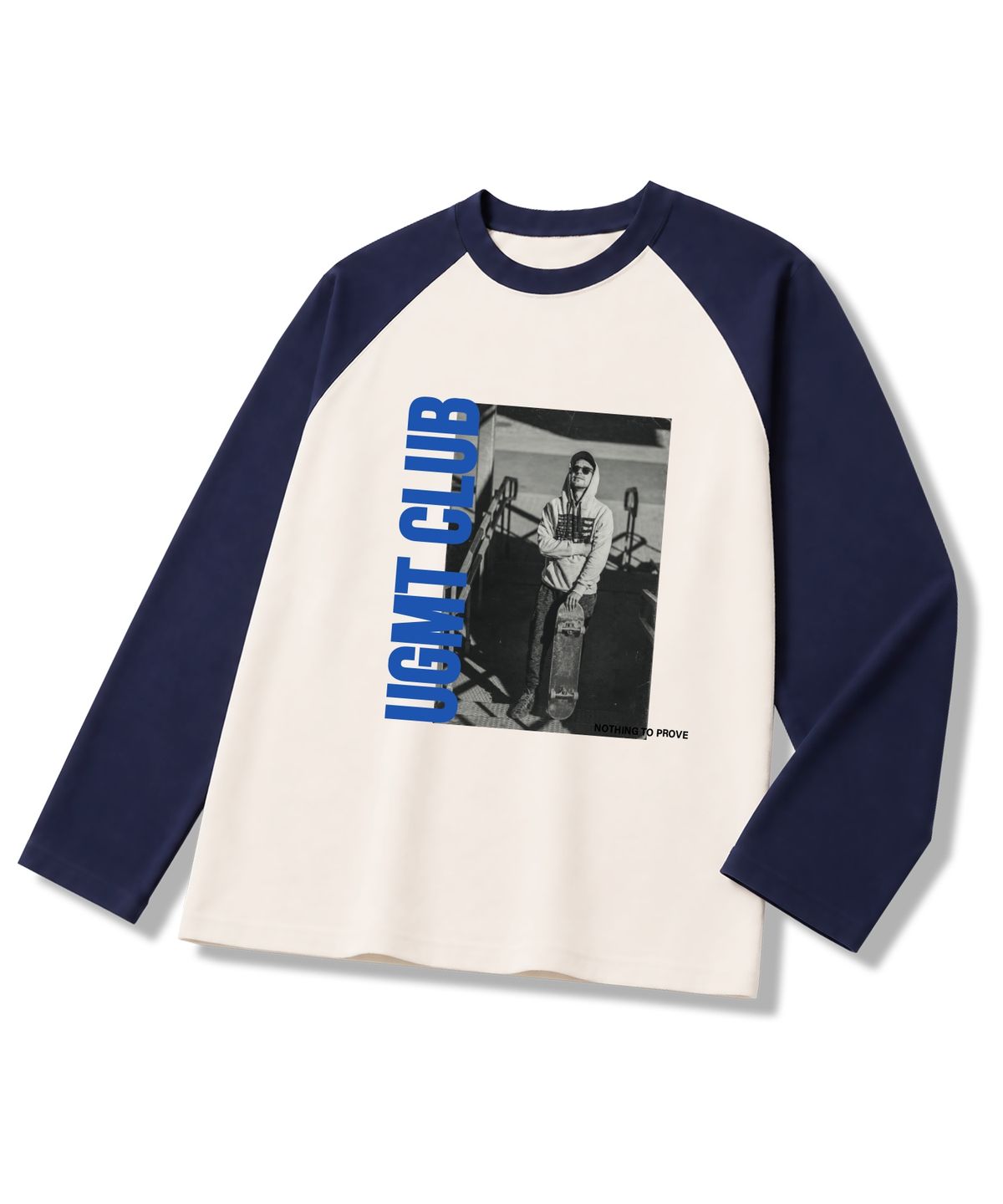 유니온가먼츠(UNION GARMENTS) 나띵투프로브 루즈핏 나그랑 긴팔 티셔츠 4COLOR