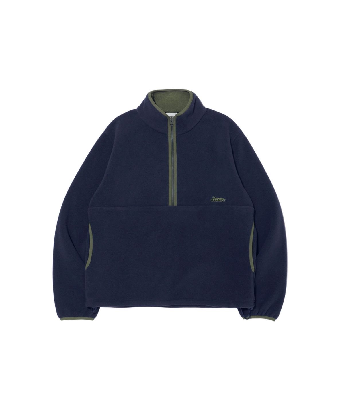 유니버스 가먼트(UNIVERSE GARMENT) HTG 플리스 하프 집업_NAVY