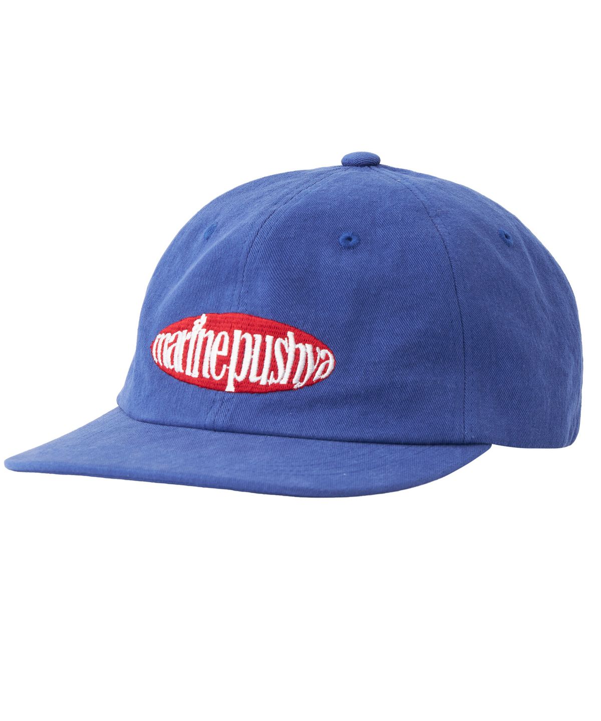 마린푸샤(MARINE PUSHYA) 3-Flower Flat Visor Cap / VIntage Blue