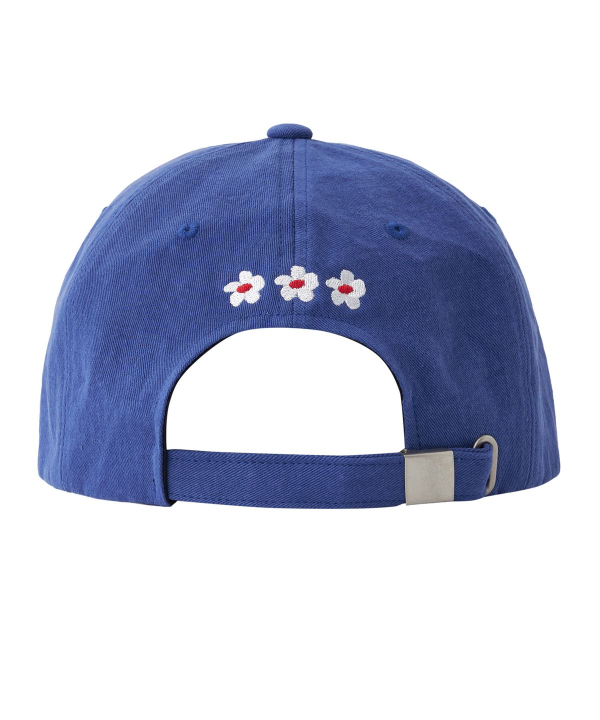 마린푸샤(MARINE PUSHYA) 3-Flower Flat Visor Cap / VIntage Blue