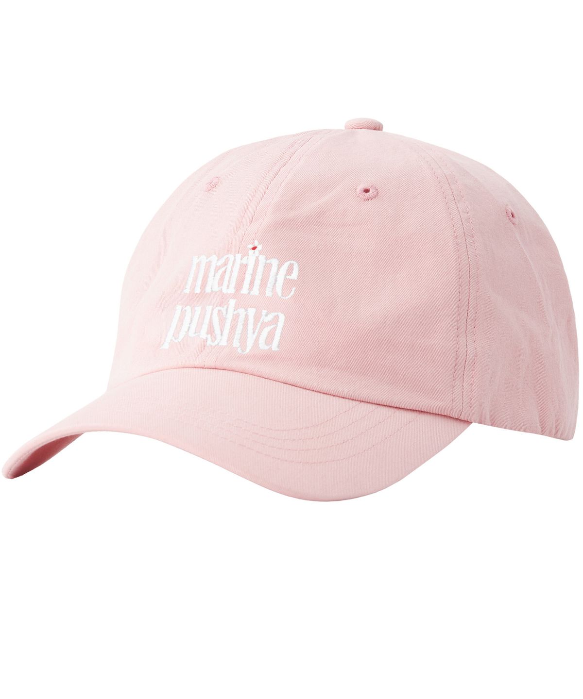 마린푸샤(MARINE PUSHYA) 3-Flower Ball Cap / Daily Pink