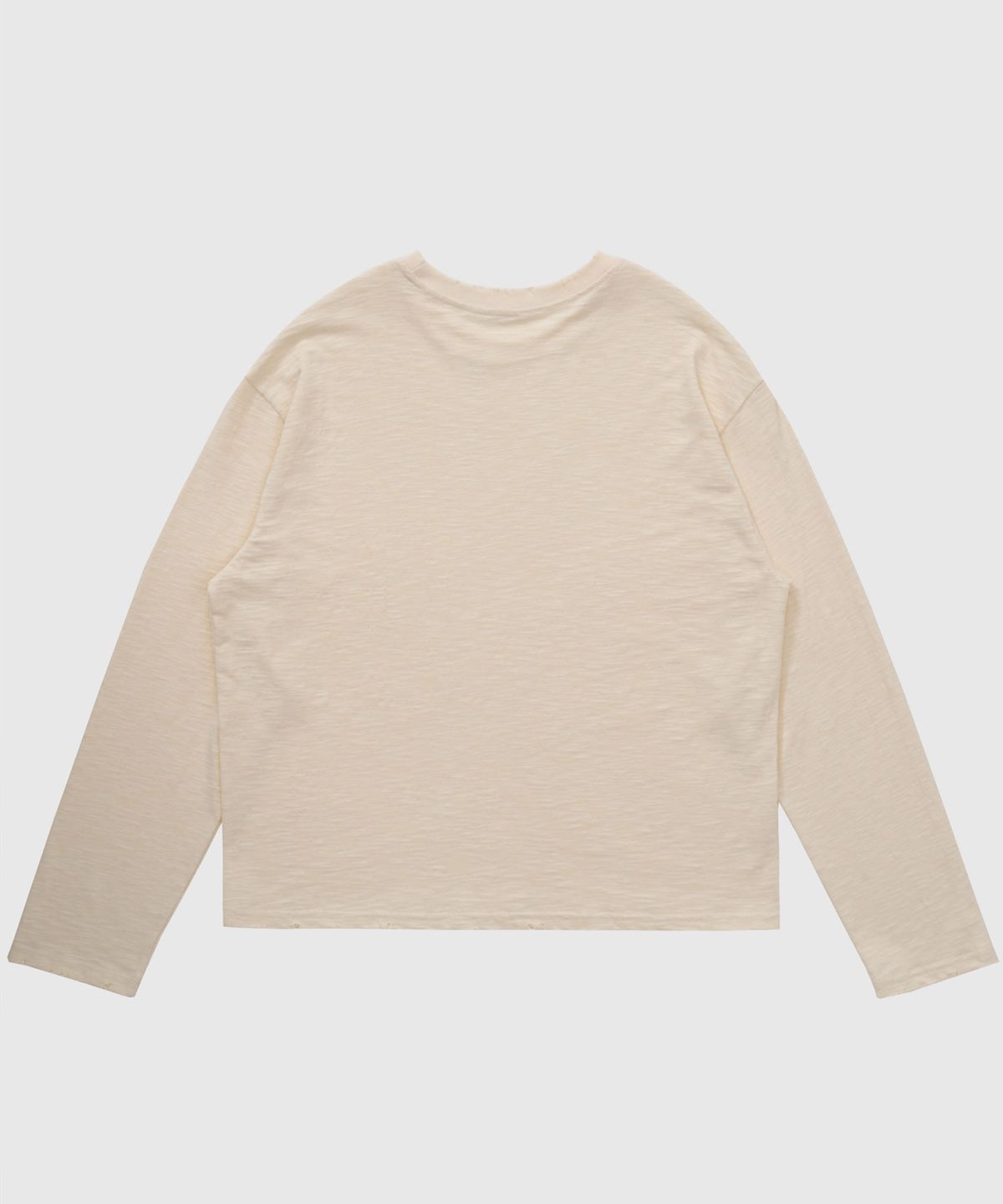 필프(PEALP) VINTAGE DISTRESSED LONG SLEEVE 69 (CREAM)