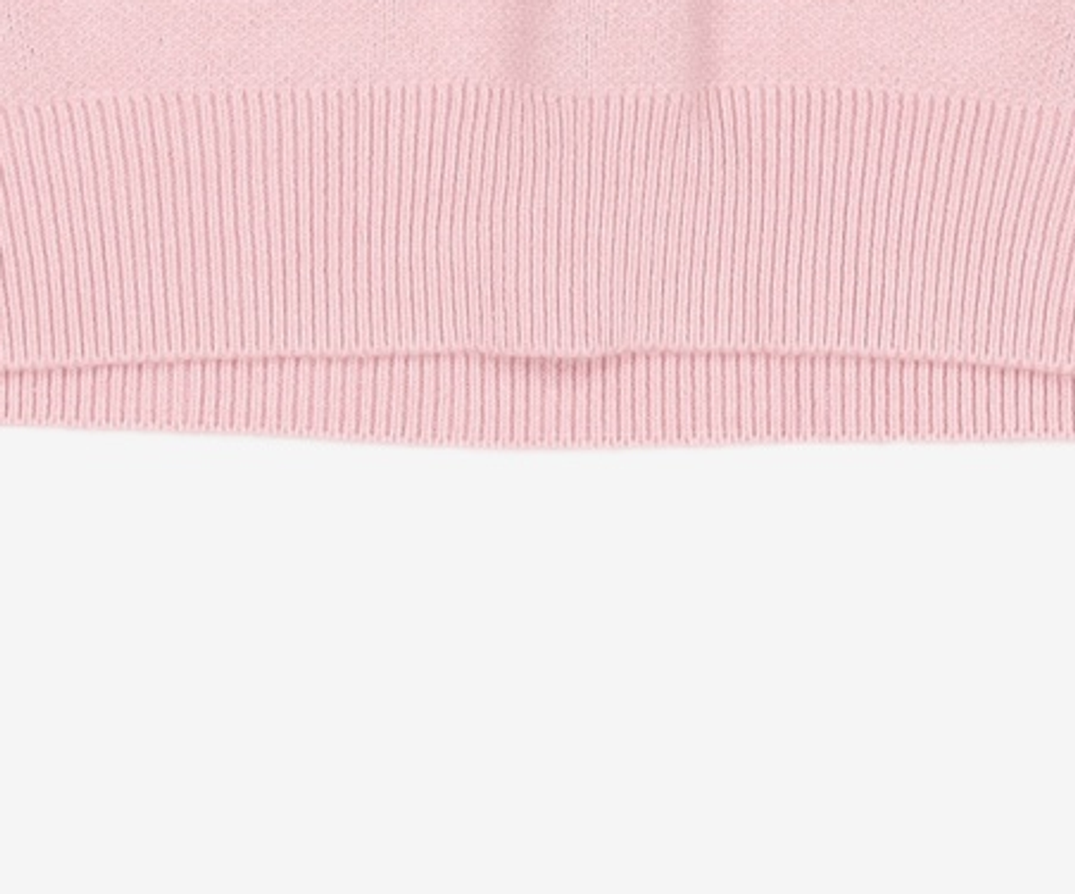 유희(YOUHEE) YOUHEE LETTERING PULLOVER KNIT PINK FREE