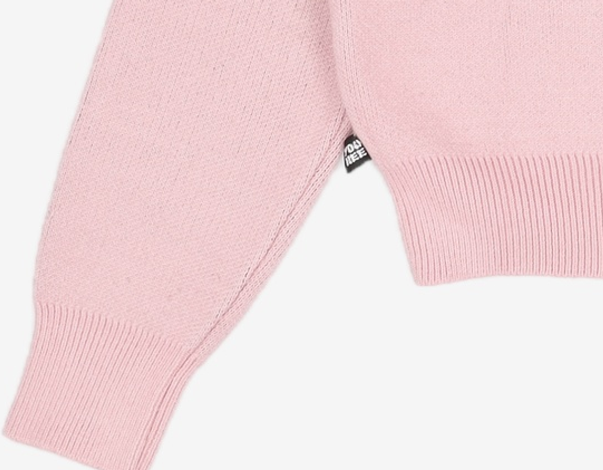 유희(YOUHEE) YOUHEE LETTERING PULLOVER KNIT PINK FREE