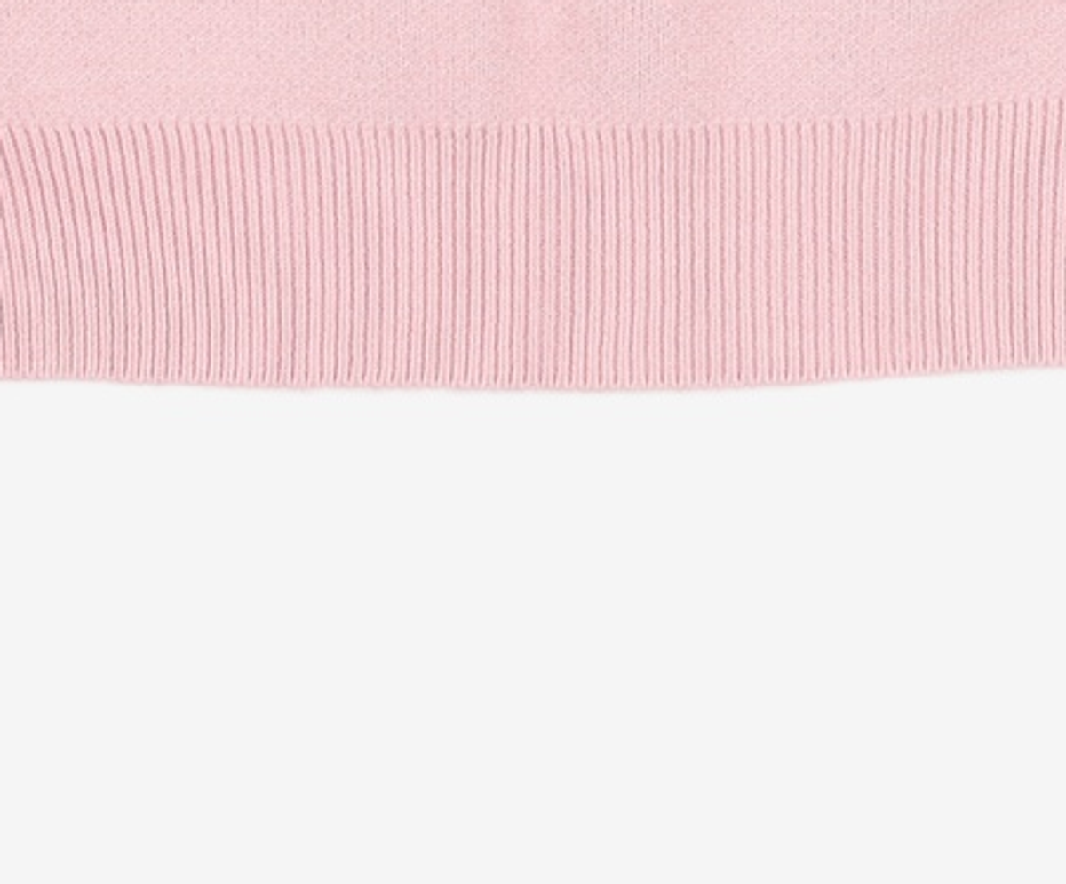 유희(YOUHEE) YOUHEE LETTERING PULLOVER KNIT PINK FREE