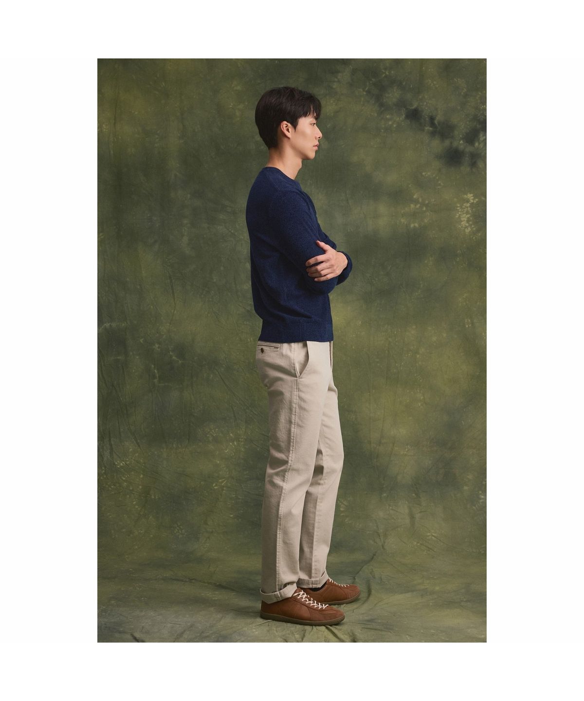 브렌우드(BRENTWOOD) (essentials) 기모 컴포치노 팬츠 BRPAW26571IVX