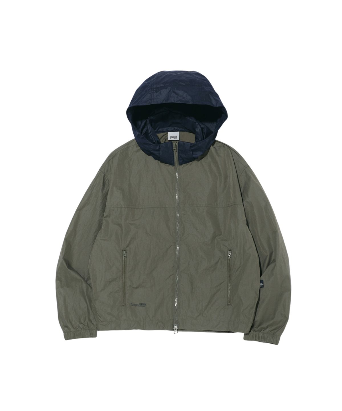 유니버스 가먼트(UNIVERSE GARMENT) 투웨이 윈드 브레이커 자켓_KHAKI