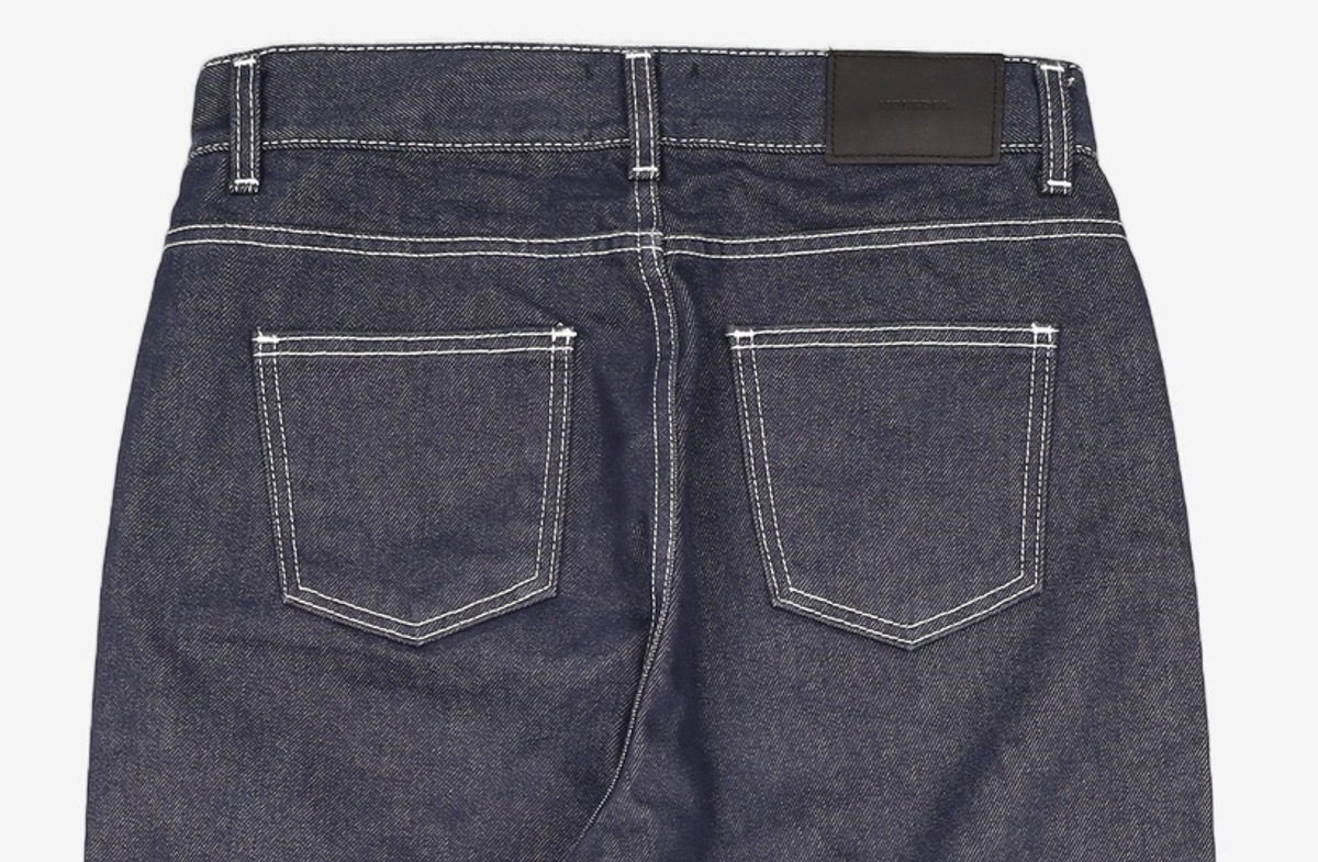몽돌(MONGDOL) 스트레이트 데님 팬츠 인디고 MDPT035INDIGO L