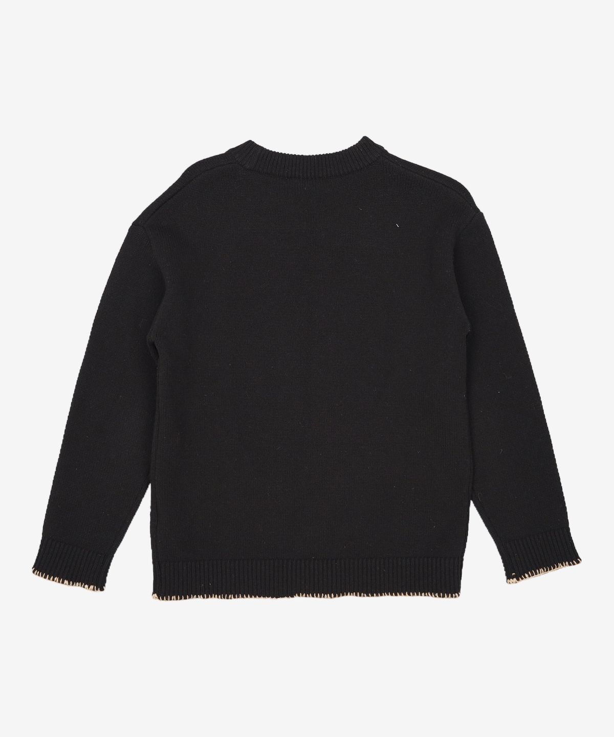 벨리에(BELIER) Italian Yarn Pullover Sweater / Black 32