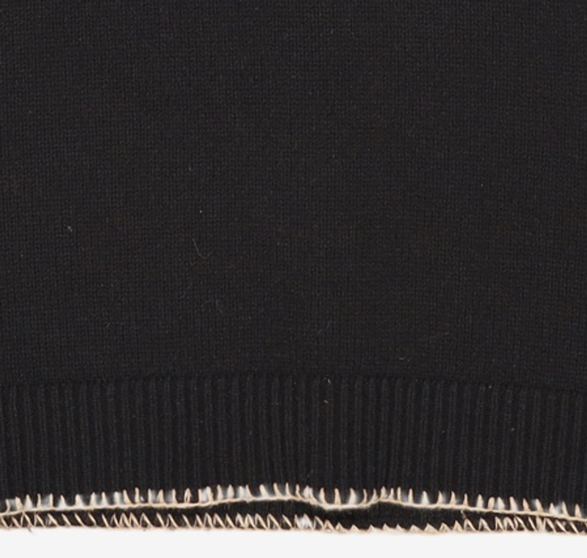 벨리에(BELIER) Italian Yarn Pullover Sweater / Black 32