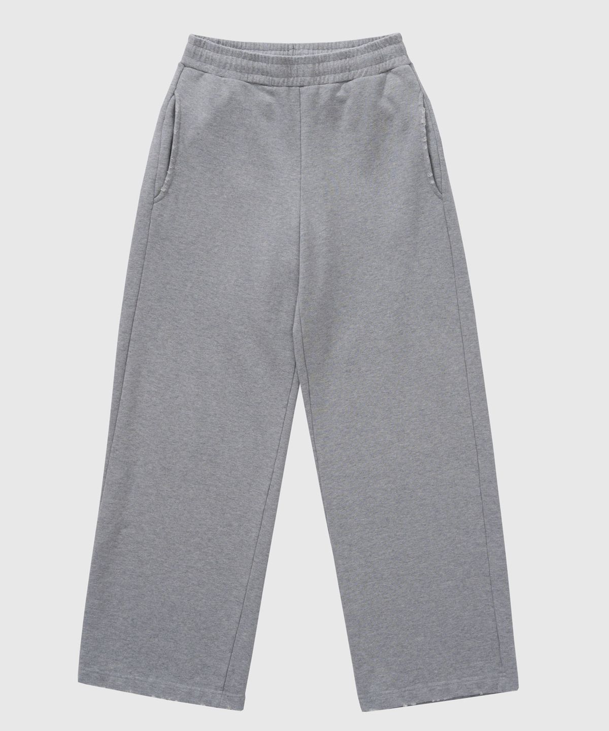 필프(PEALP) DISTRESSED WASHED SWEATPANTS 70 (MELANGE GRAY)