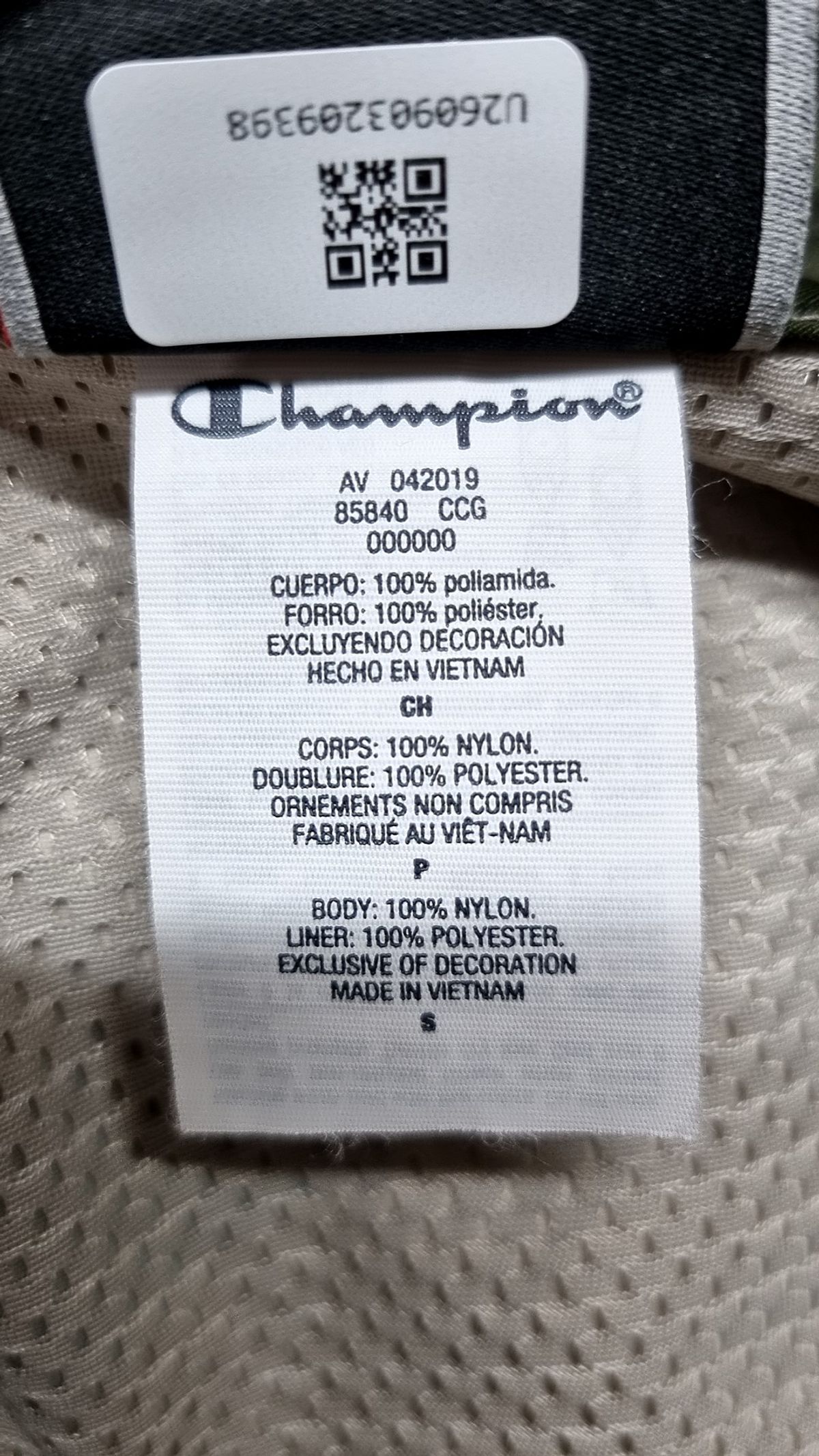 챔피온(CHAMPION) 나일론/코치 재킷 S