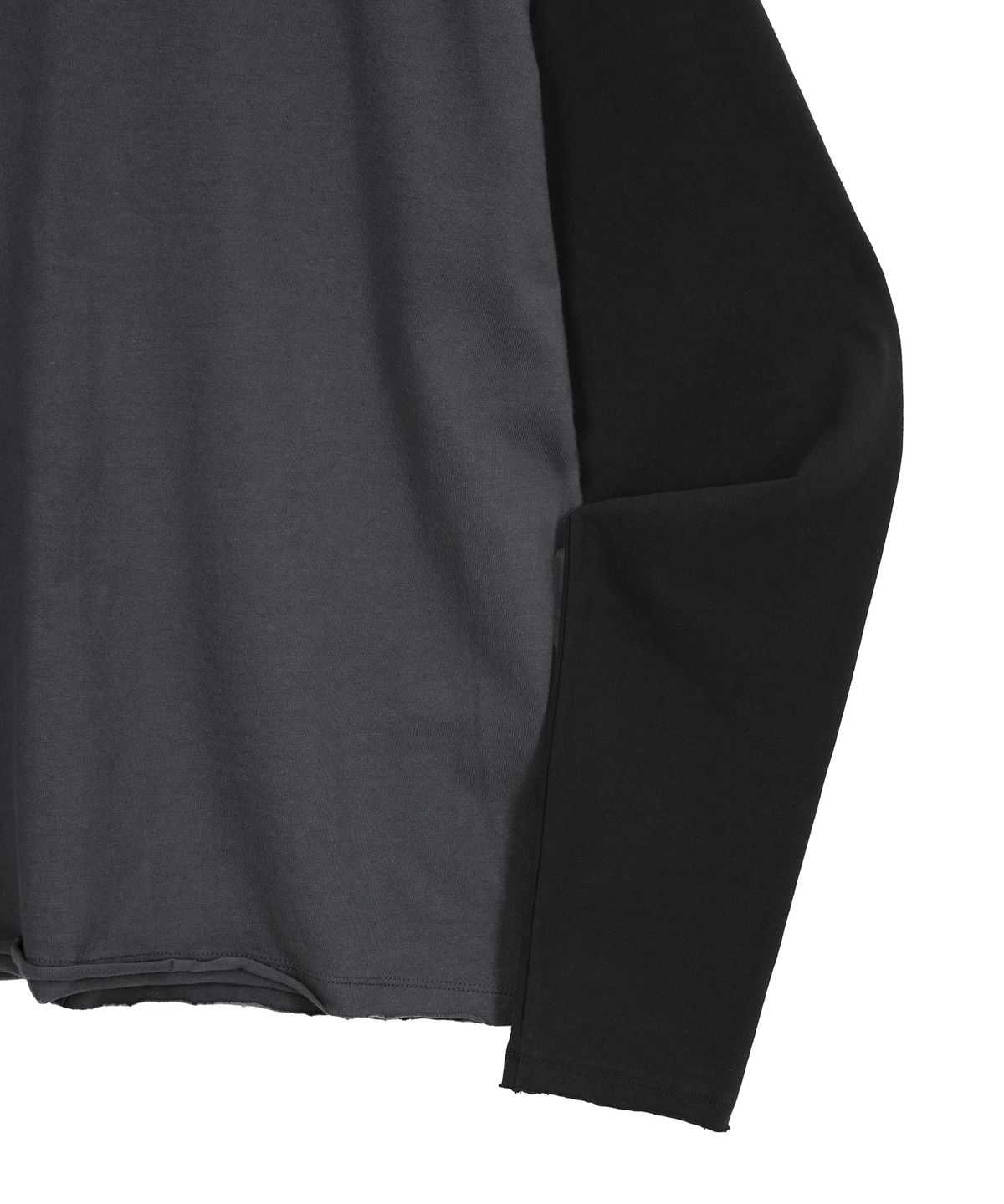 엔도어(ENDOOR) Reverse Raglan Long Sleeve (Black)