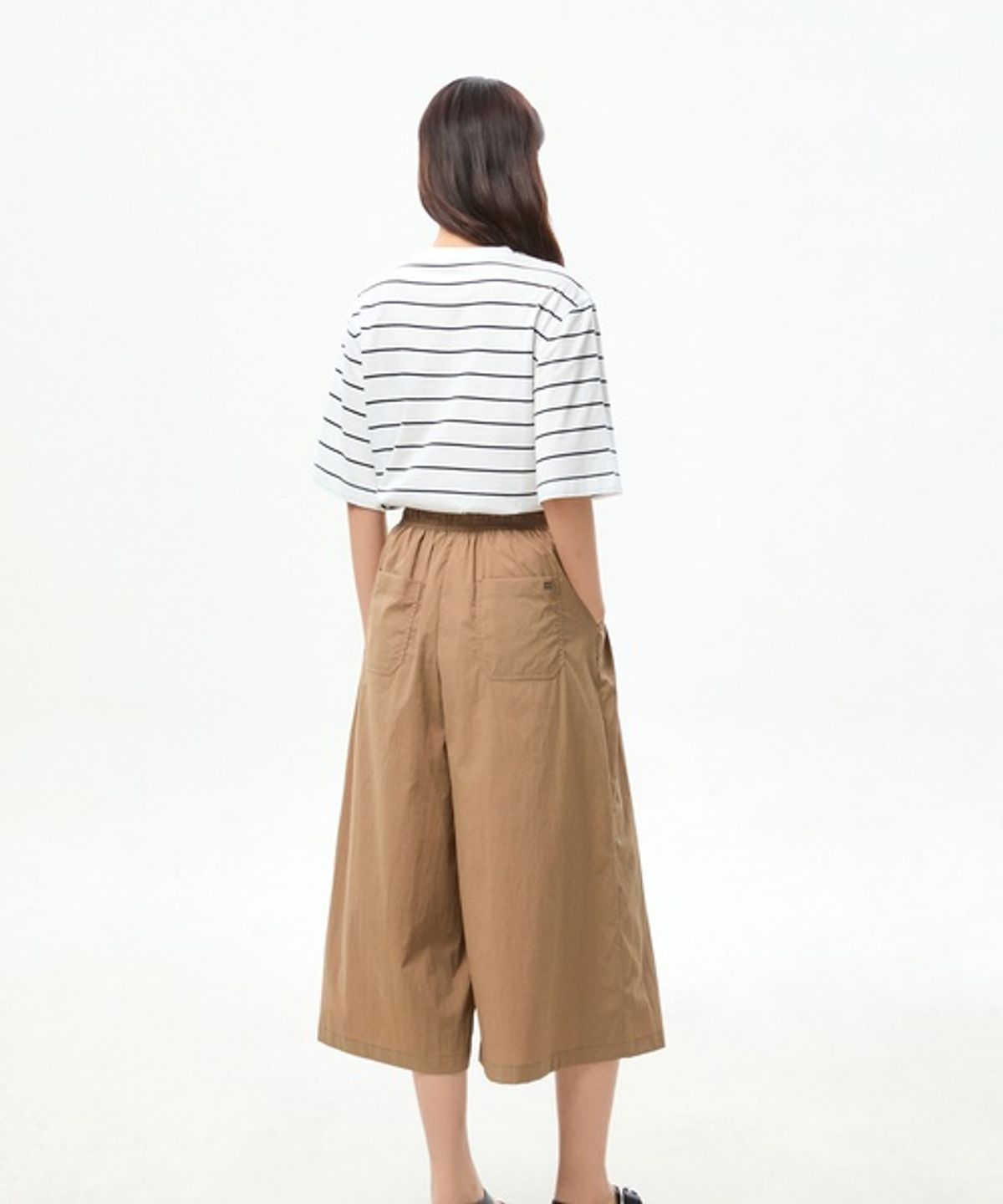 타미힐피거(TOMMY HILFIGER) 라이트 웨이트 와이드 팬츠 (T22G6WPC501WL1W30)
