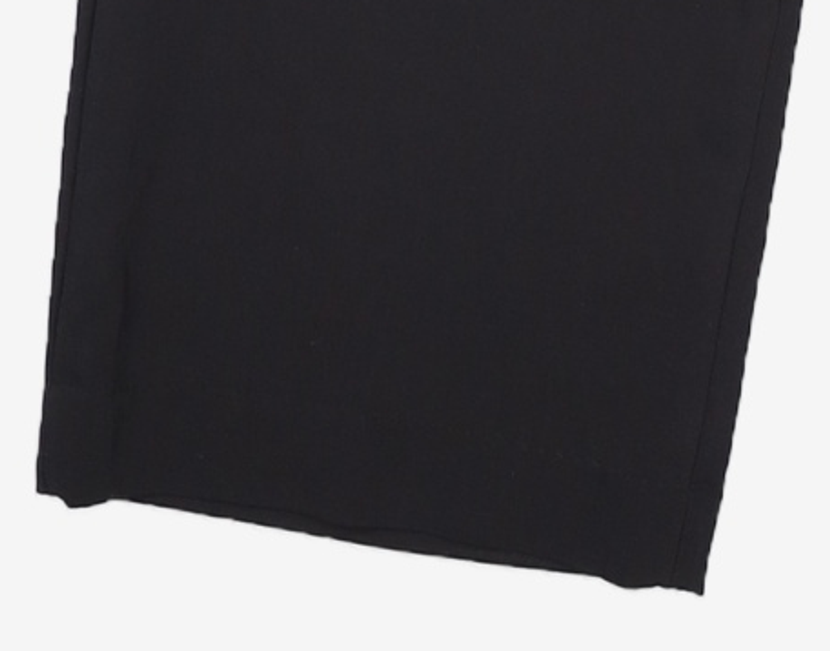 몽돌(MONGDOL) 원턱 와이드 슬랙스 블랙 MDPT025BLACK S