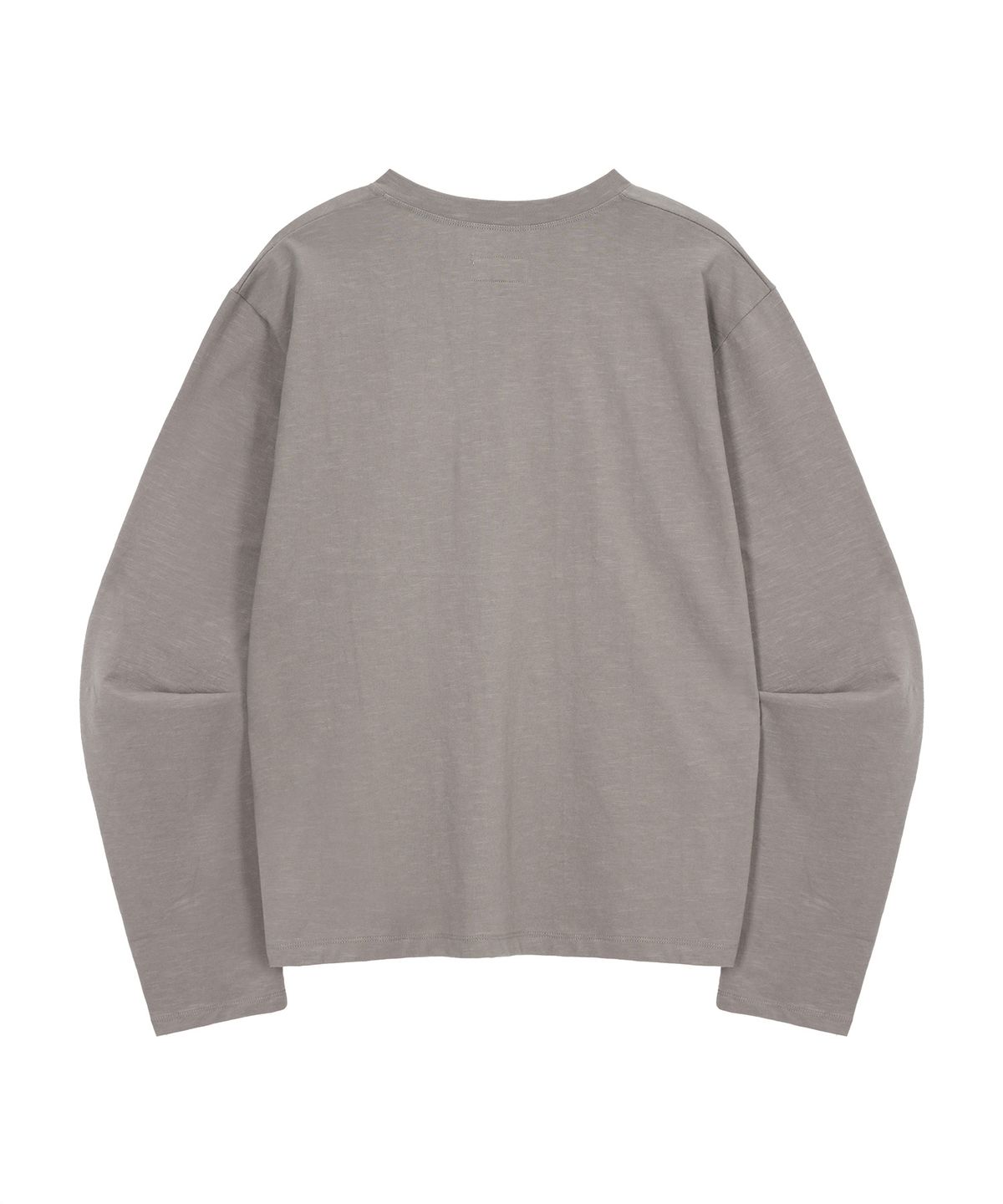 엔도어(ENDOOR) Offset Placket Long Sleeve (Mushroom)