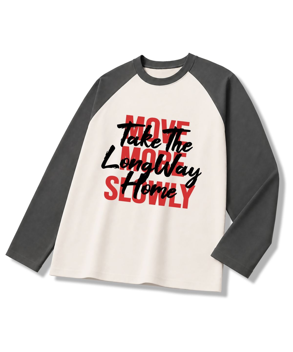 유니온가먼츠(UNION GARMENTS) 무브모어 루즈핏 나그랑 긴팔 티셔츠 4COLOR
