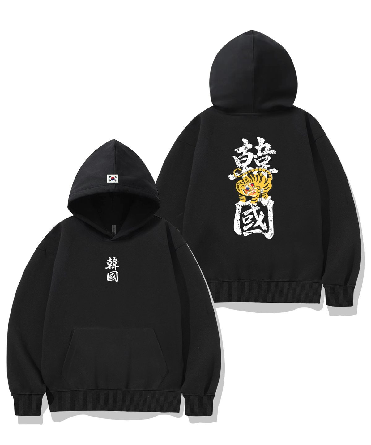 엠블룩(AMBLELOOK) 후디드 스웨트셔츠 산군호랑이 (3color)
