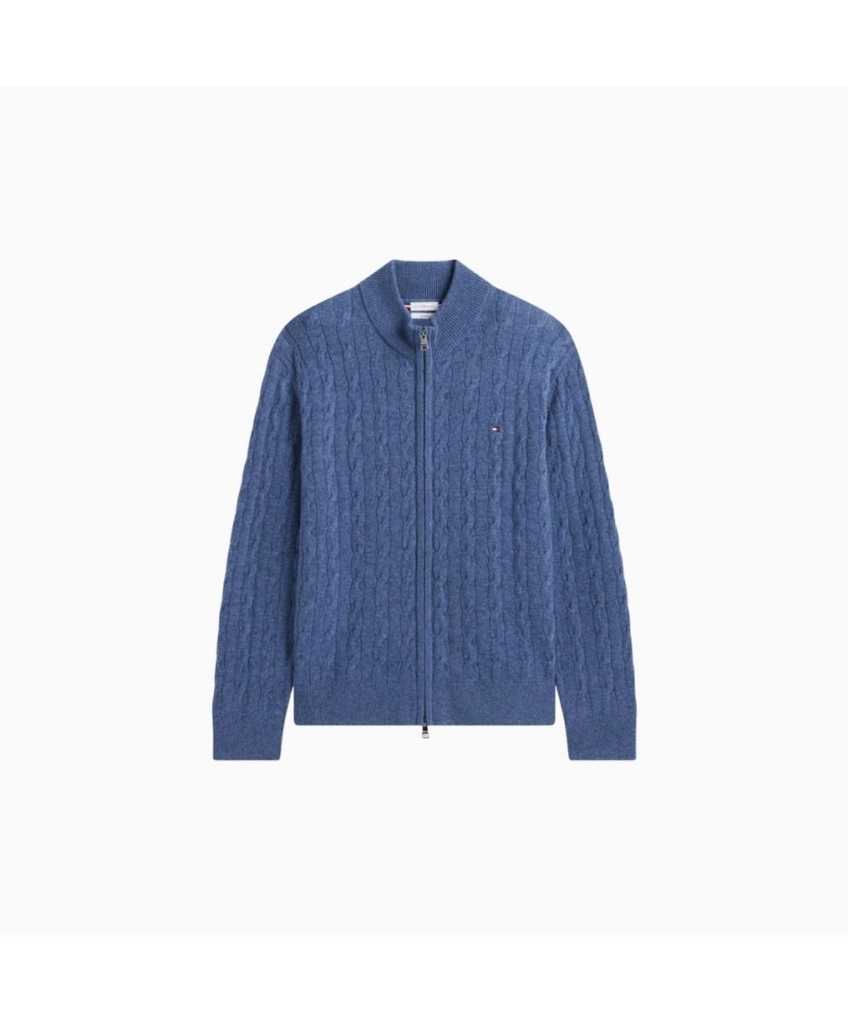 타미힐피거(TOMMY HILFIGER) 램스울 케이블 집업 가디건 (T12G7KCD220MT1D10)