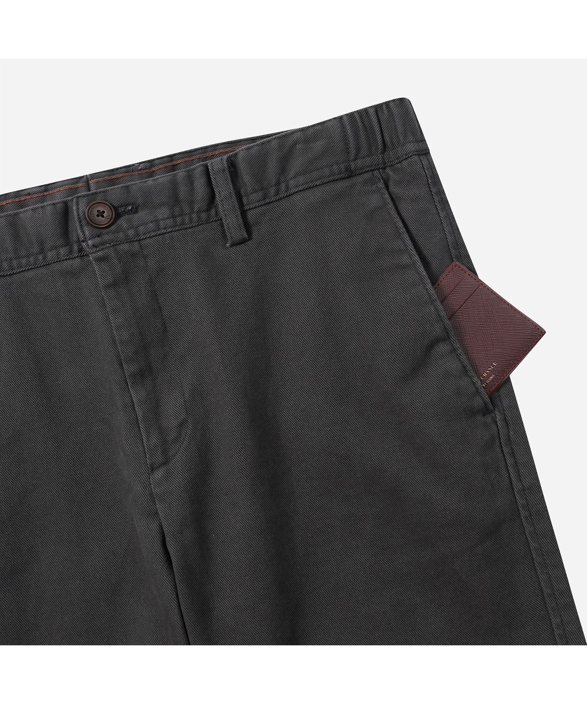 브렌우드(BRENTWOOD) (essentials) 기모 컴포치노 팬츠 BRPAW26571GYD