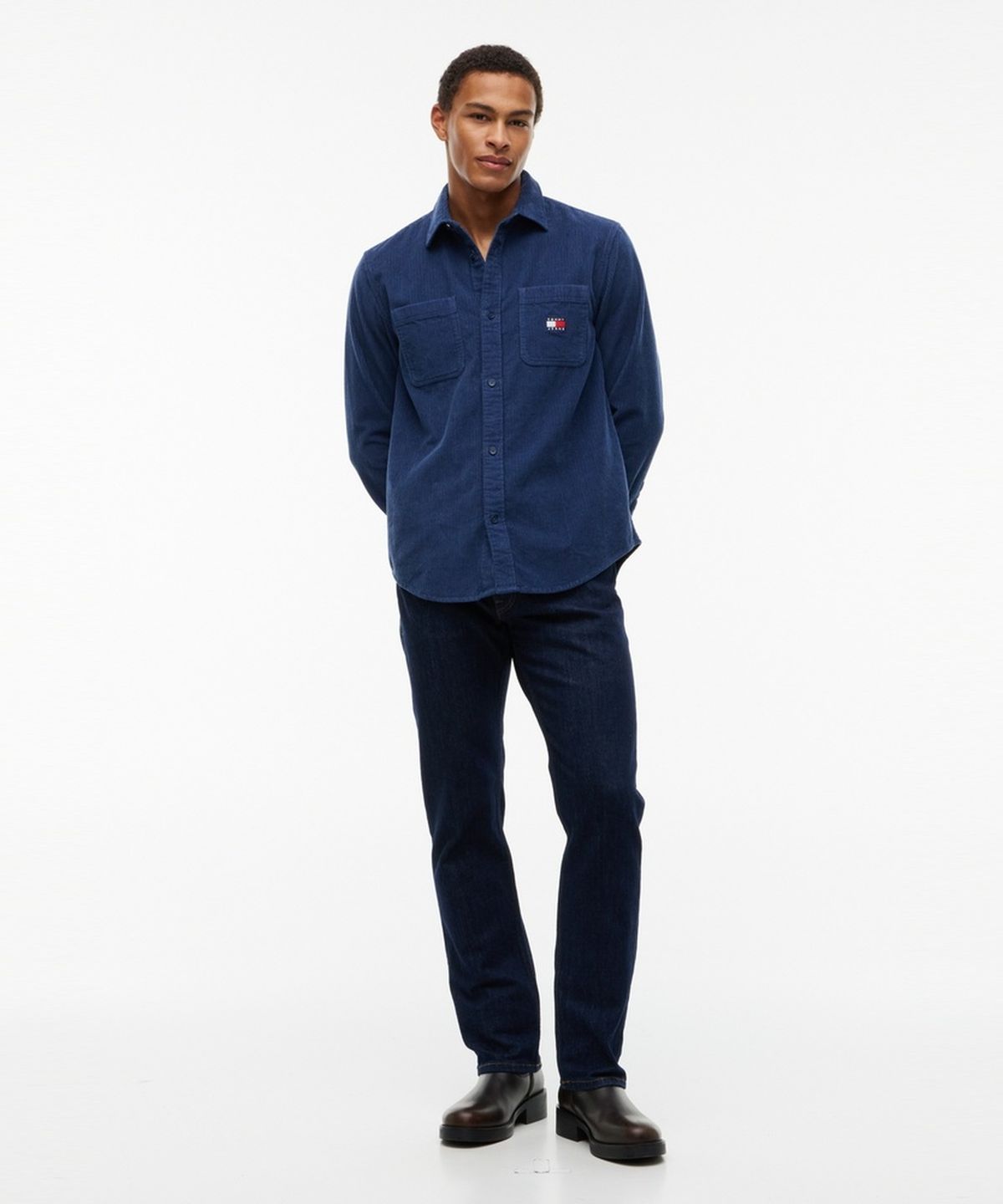 타미힐피거(TOMMY HILFIGER) RWB 립 크루넥 스웨터 (T12G7KPO150MT1Z00)
