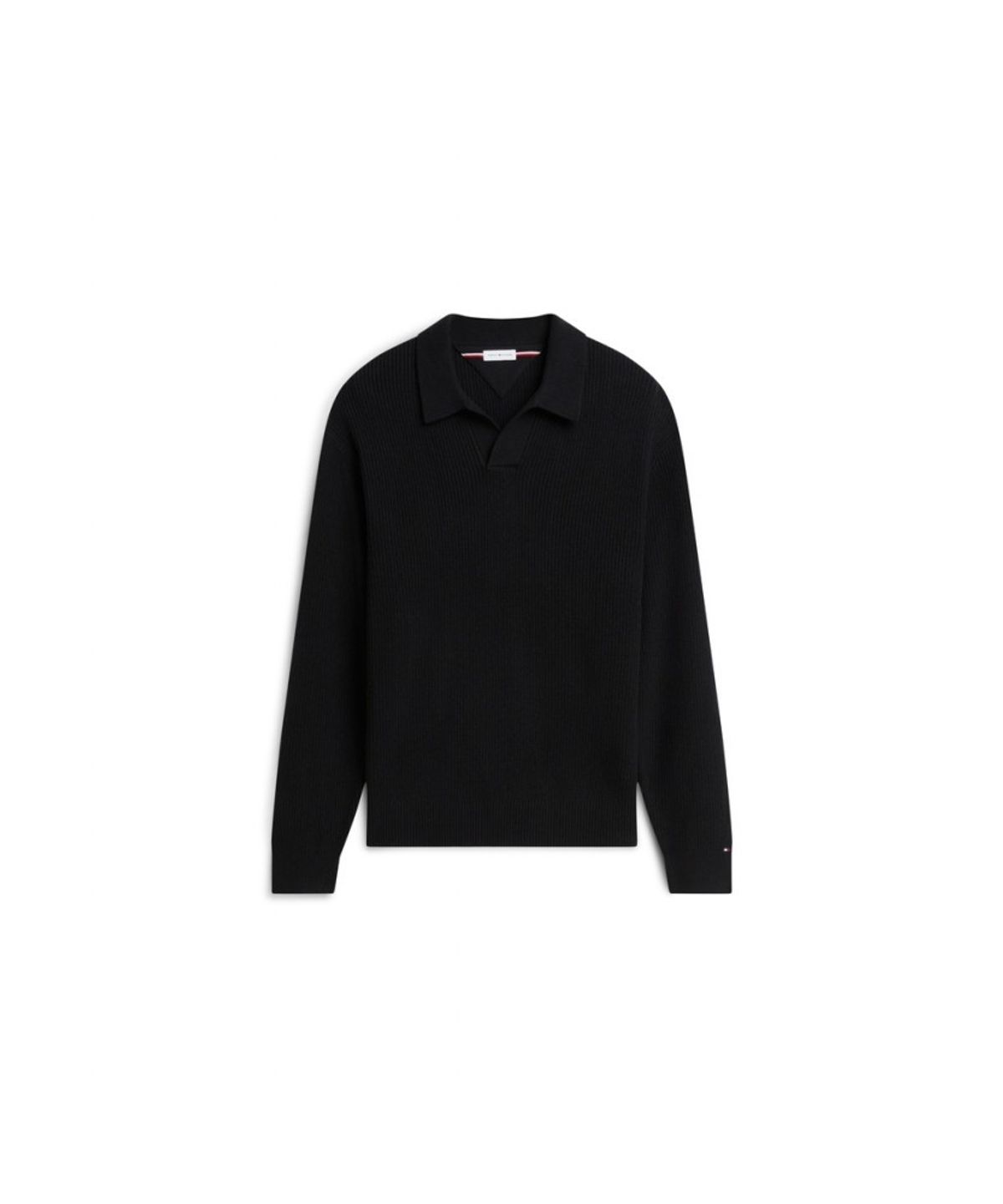 타미힐피거(TOMMY HILFIGER) 피셔맨 립 조니 카라 폴로 스웨터 (T12G7KPN290MT1BDS)
