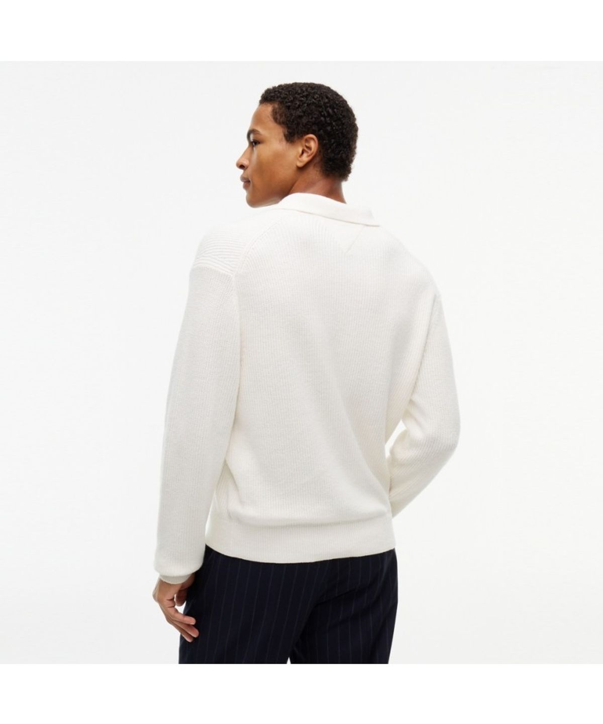 타미힐피거(TOMMY HILFIGER) 피셔맨 립 조니 카라 폴로 스웨터 (T12G7KPN290MT1Z00)