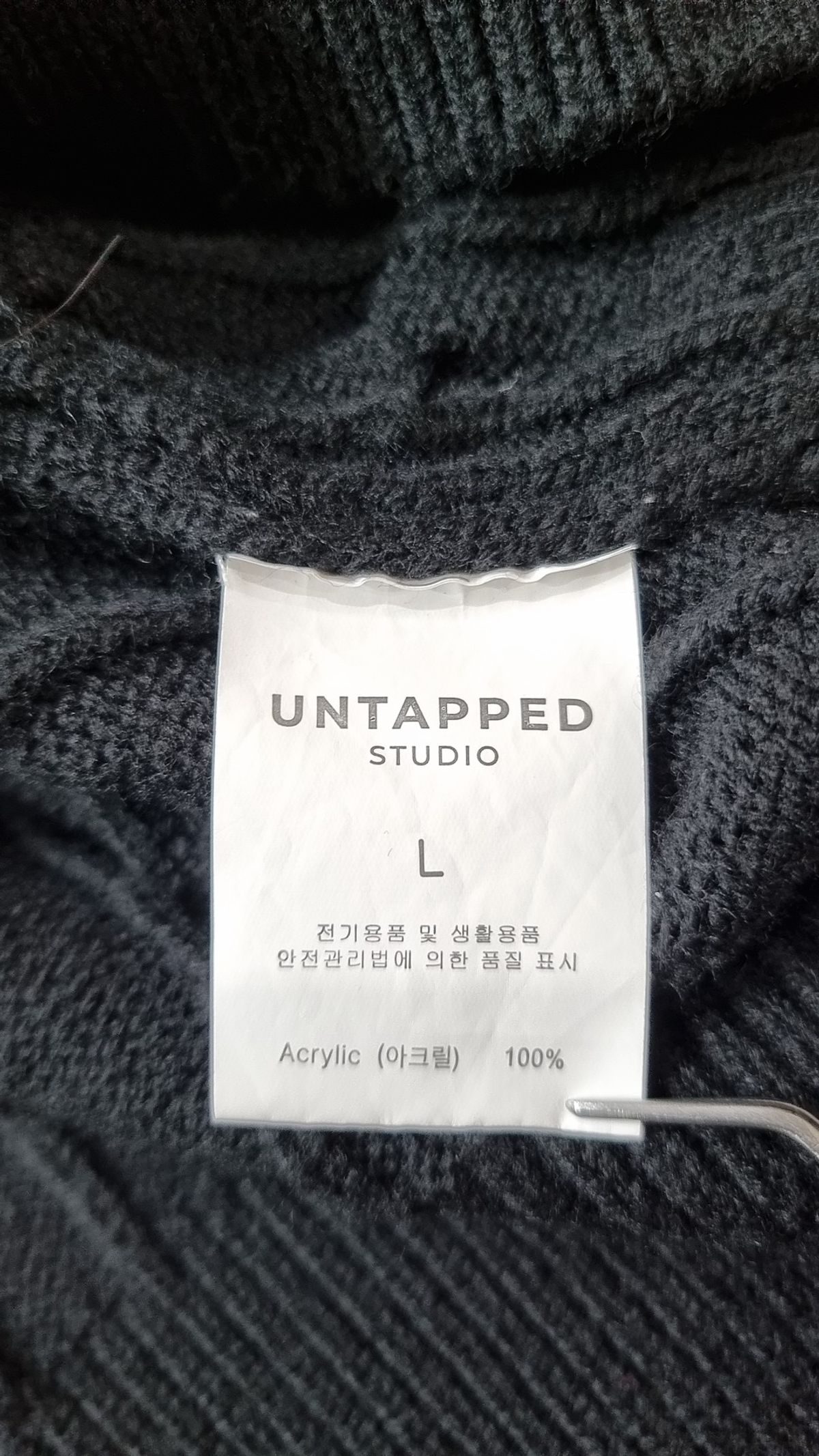 언탭트 스튜디오(UNTAPPED STUDIO) 니트/스웨터 L