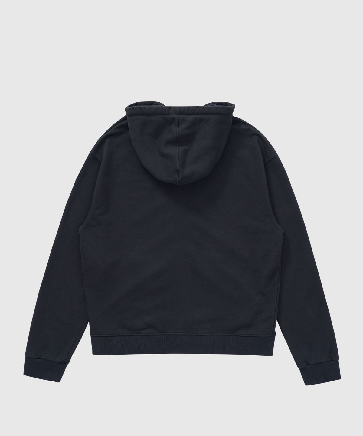 필프(PEALP) DISTRESSED WASHED HOODIE ZIP-UP 64 (CHARCOAL)