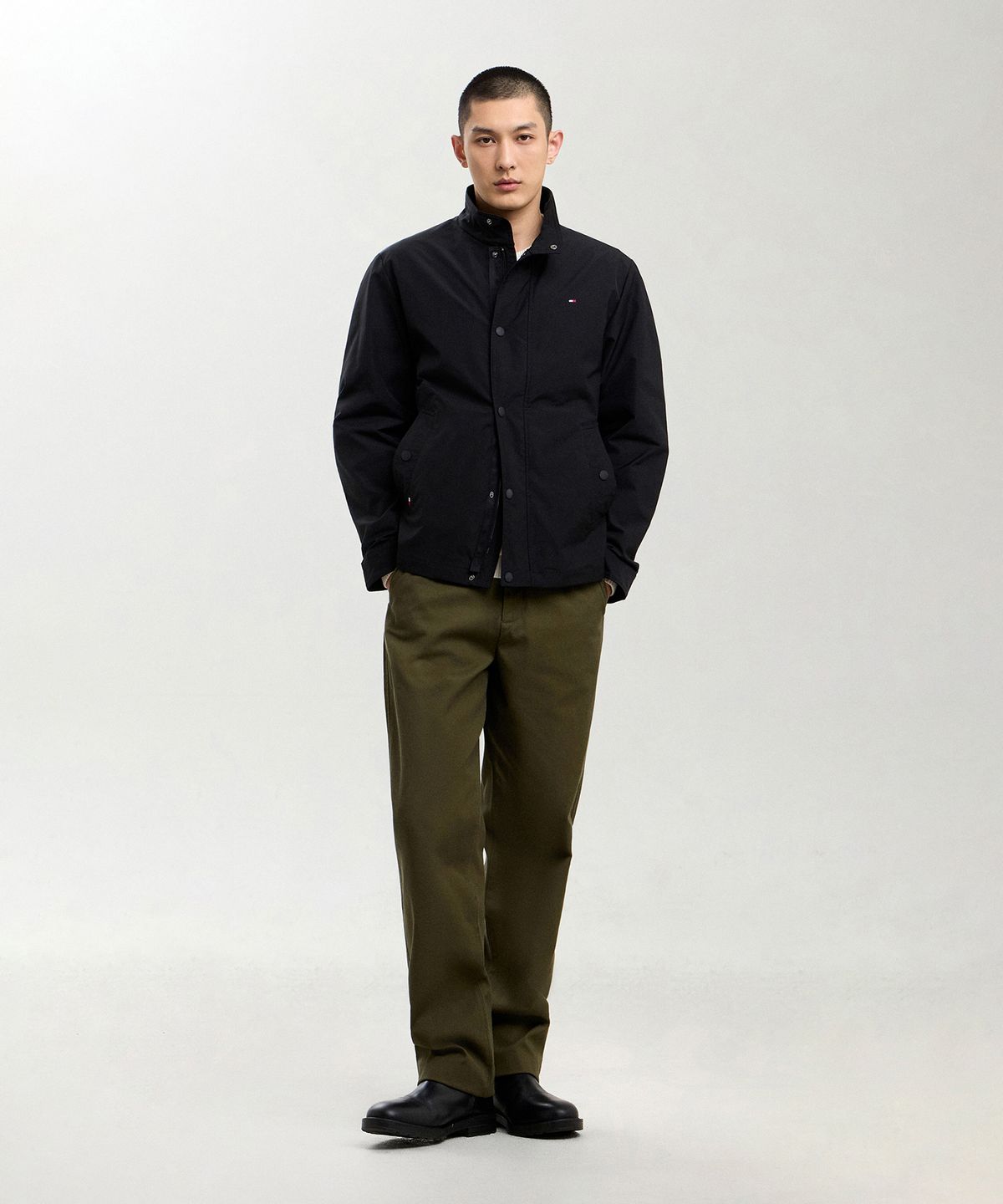 타미힐피거(TOMMY HILFIGER) 옥스포드 패딩 자켓 (T12G6WOT701ML1BDS)