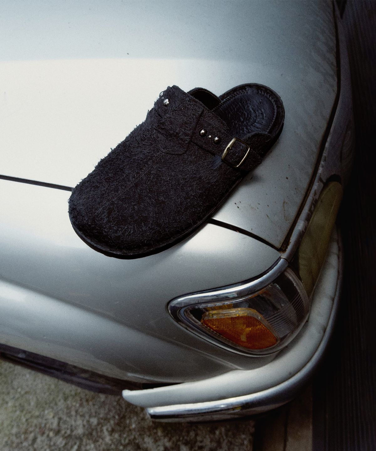 예루살렘 샌들(JERUSALEM SANDALS) [Jerusalem Sandals X INSANE GARAGE] 3004H NOMAD-BLACK (노마드 헤어리)