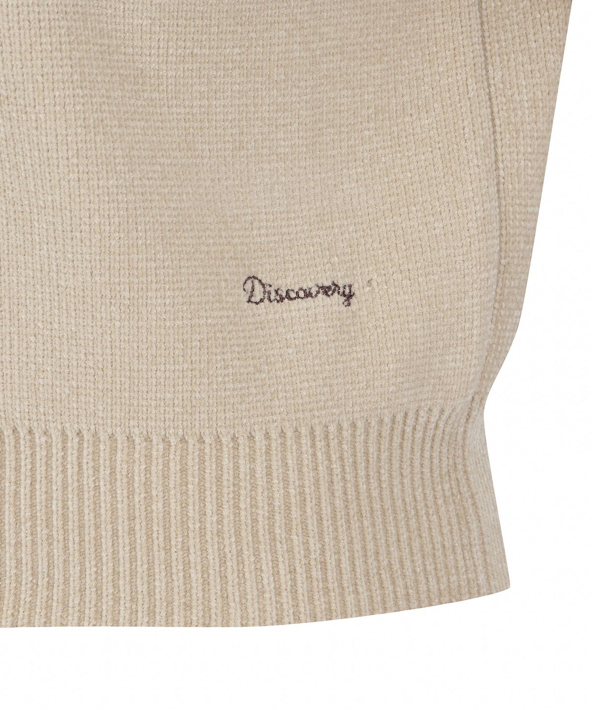 디스커버리 익스페디션(DISCOVERY EXPEDITION) 여성 벨벳라이크 집업 스웨터 (BEIGE2)