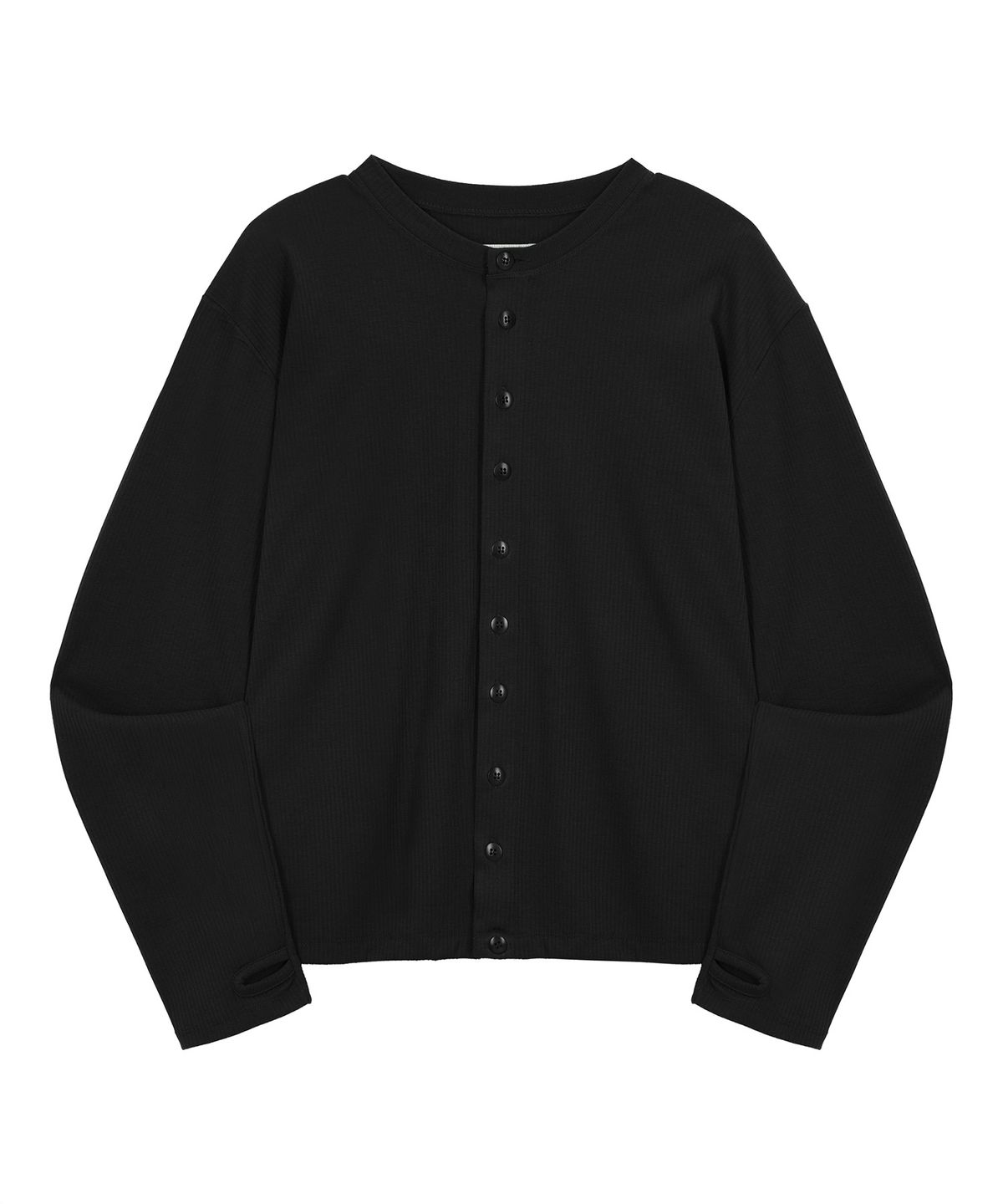 엔도어(ENDOOR) Cadence Finger Hole Cardigan (Black)