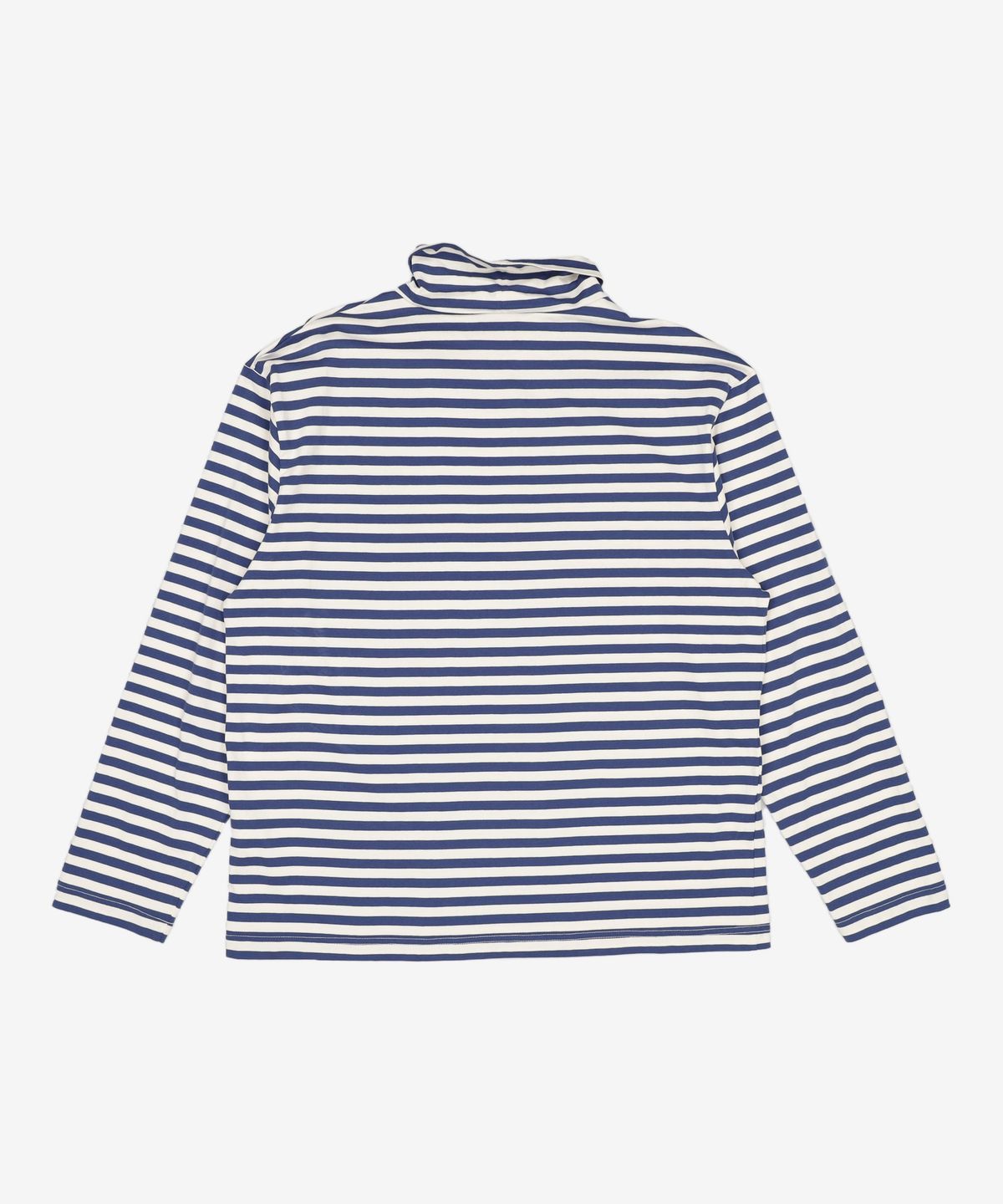 오아이오아이 컬렉션(OIOI COLLECTION) STRIPE TURTLENECK LONG SLEEVE T-SHIRT [BLUE] L